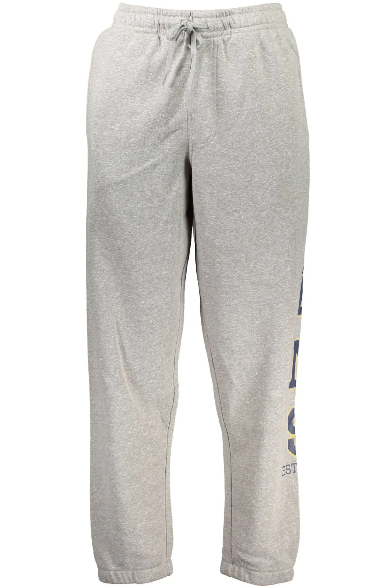 Vans Gray Cotton Men Sports Trouser