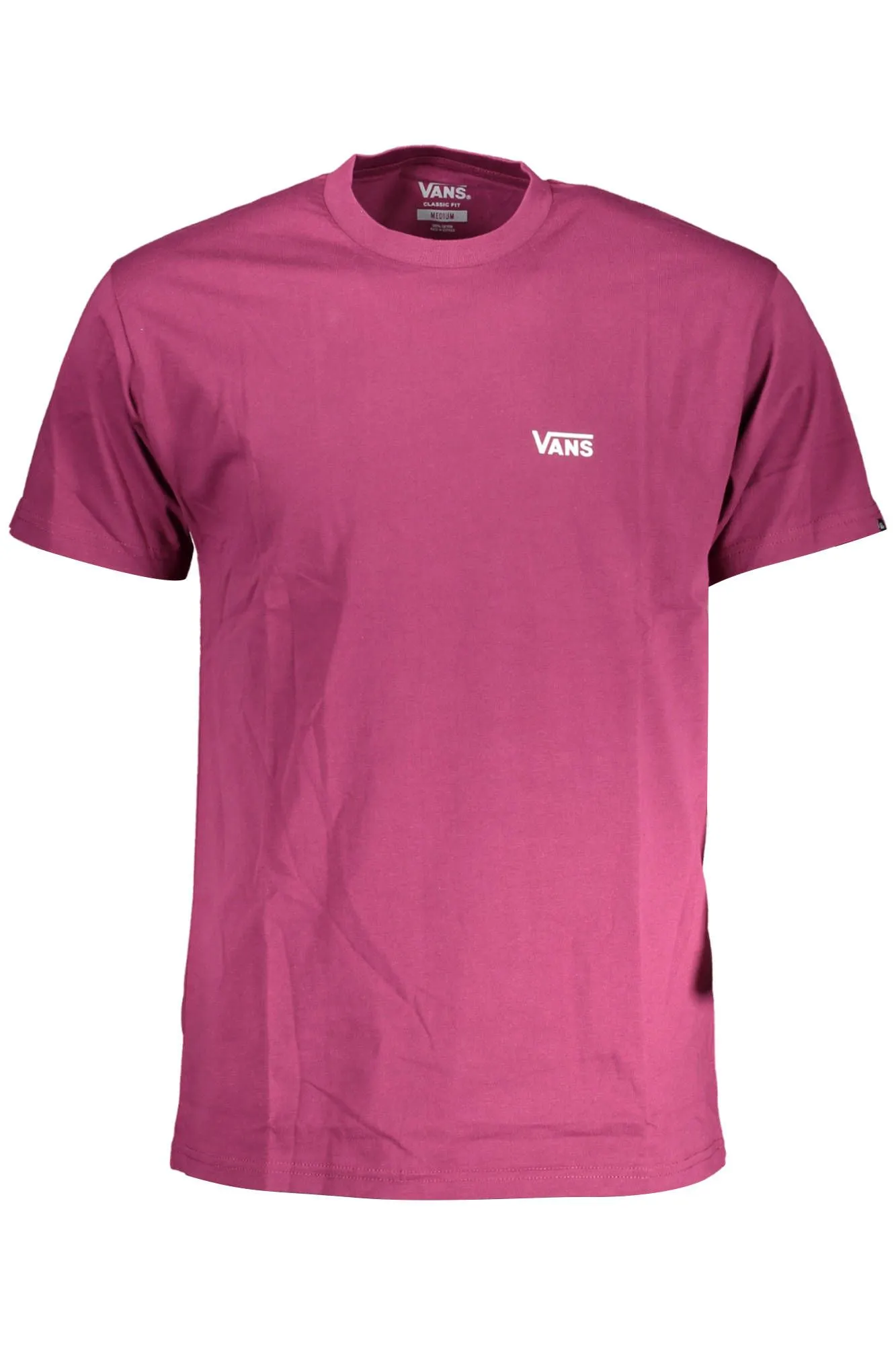 Vans Purple Cotton Men T-Shirt