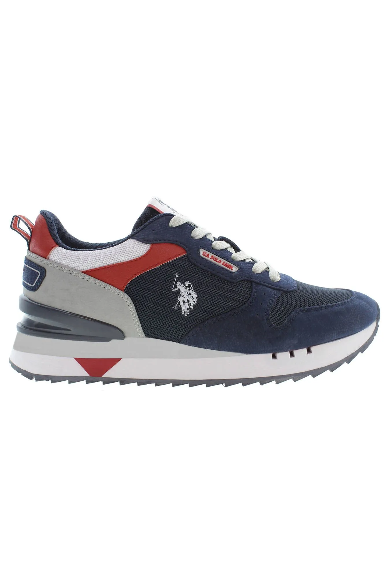U.S. POLO ASSN. Blue Polyester Men Sneaker