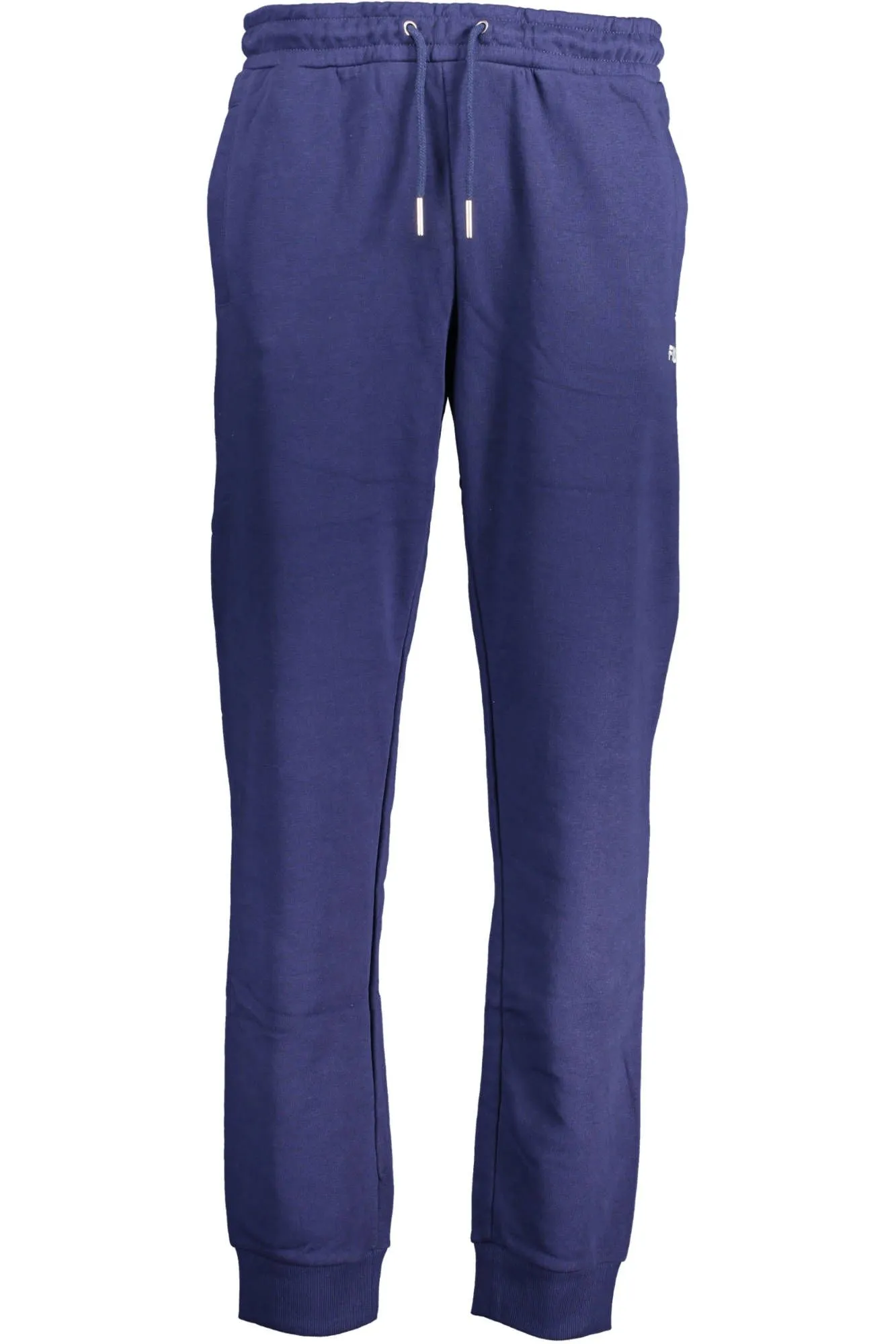 Fila Blue Cotton Men Sports Trouser