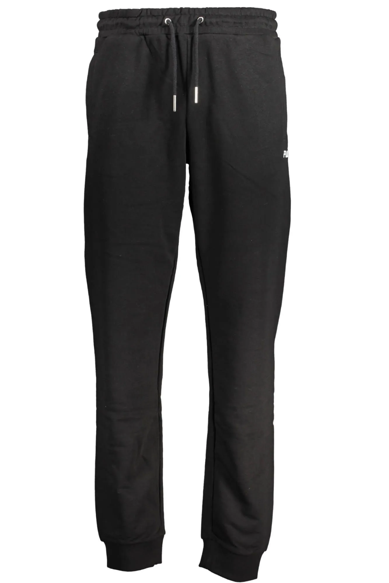 Fila Black Organic Cotton Men Sports Pants