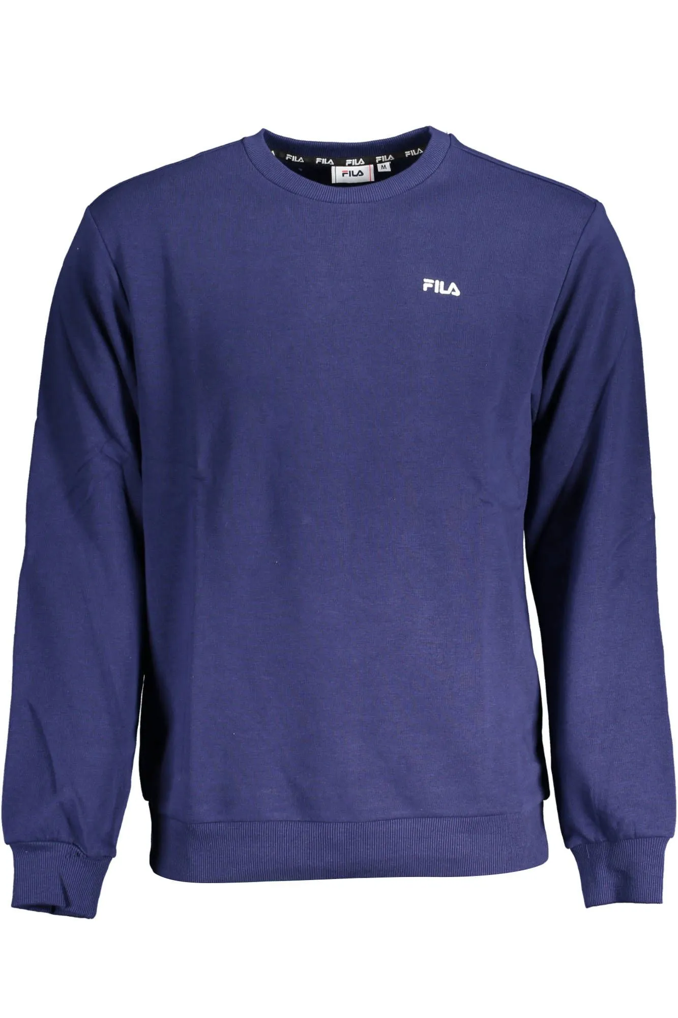 Fila Blue Organic Cotton Men T-Shirt
