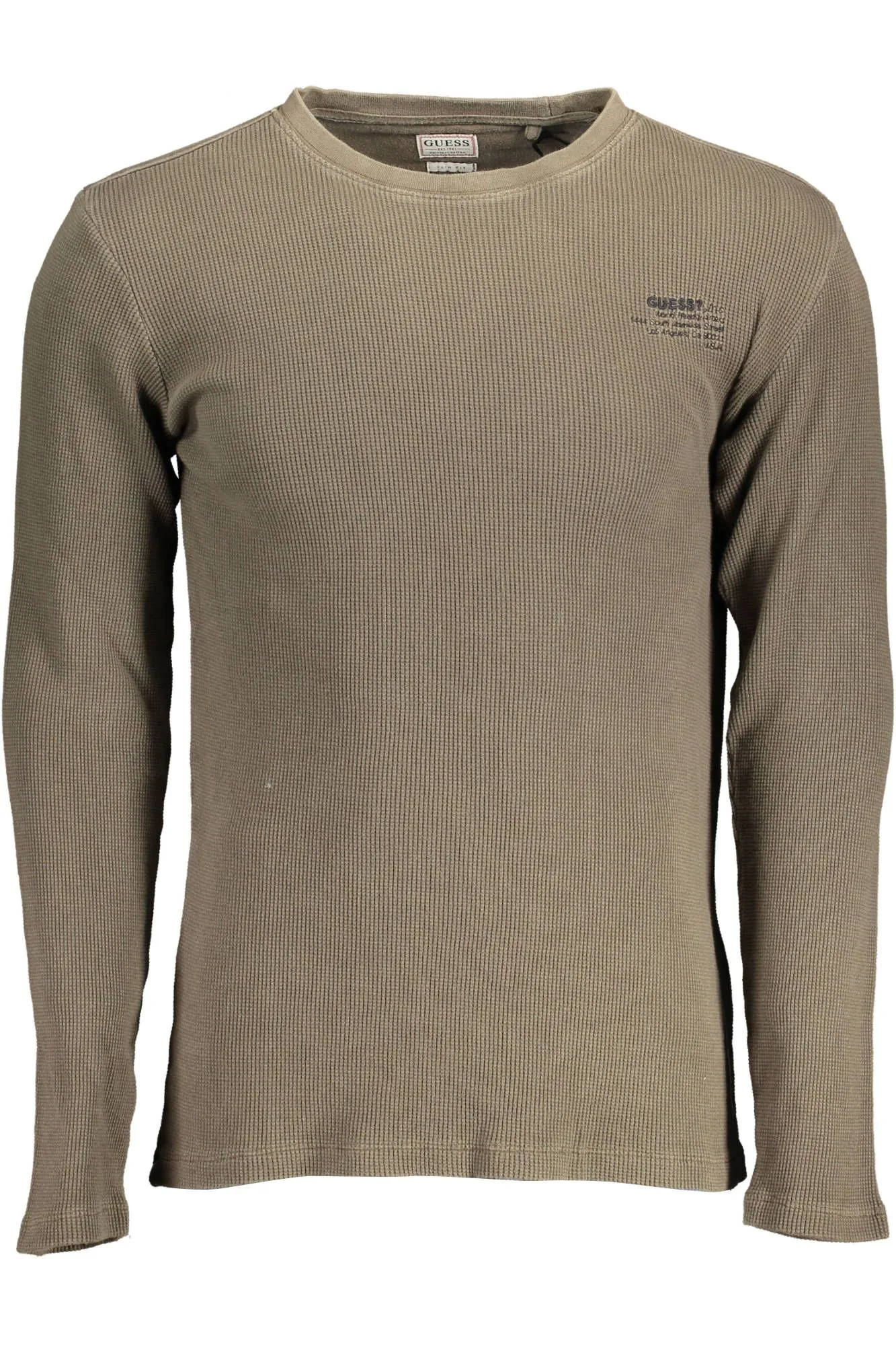 Guess Jeans Green Cotton Men Shirt
