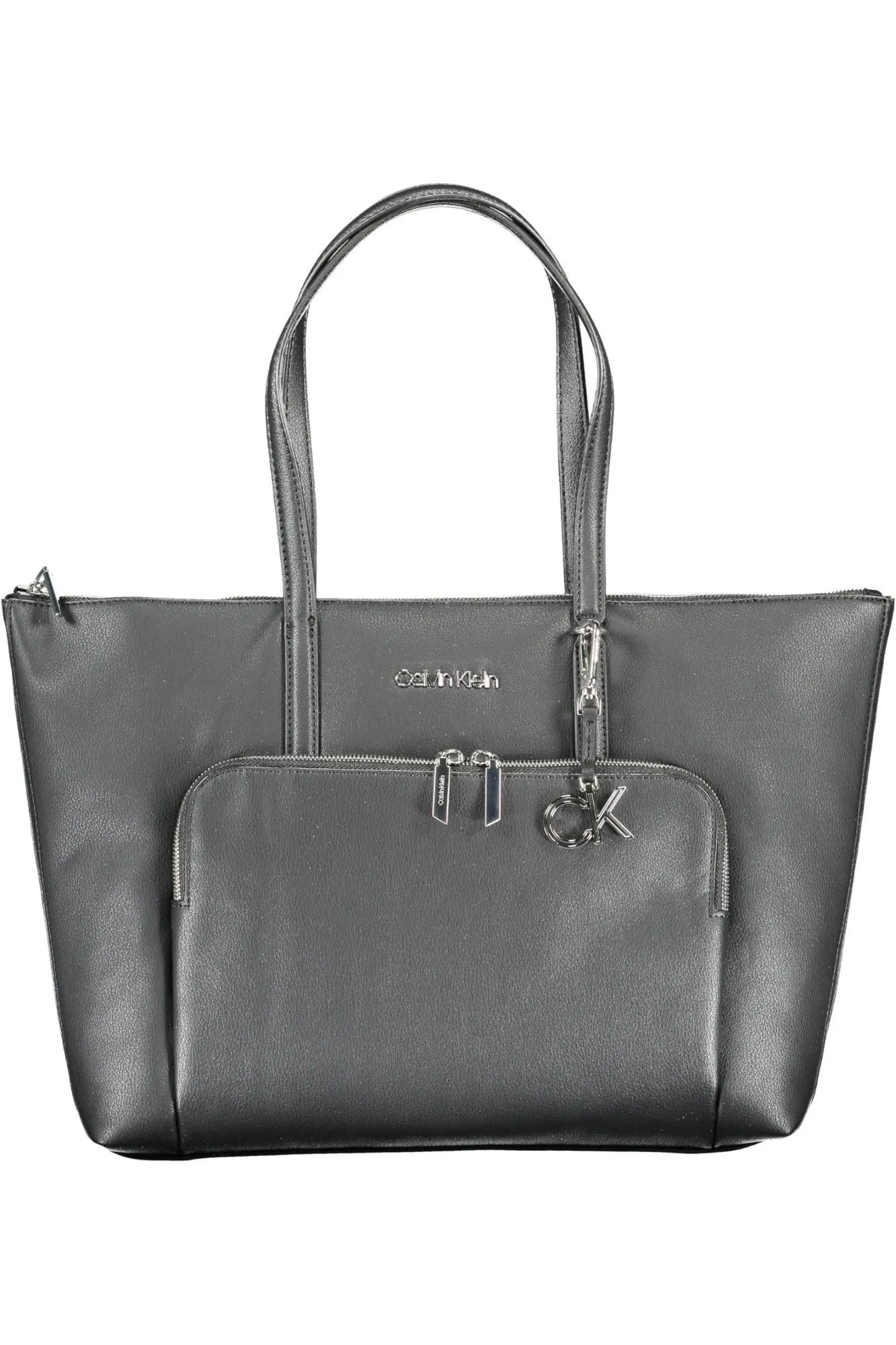 Calvin Klein Black Polyurethane Women Handbag