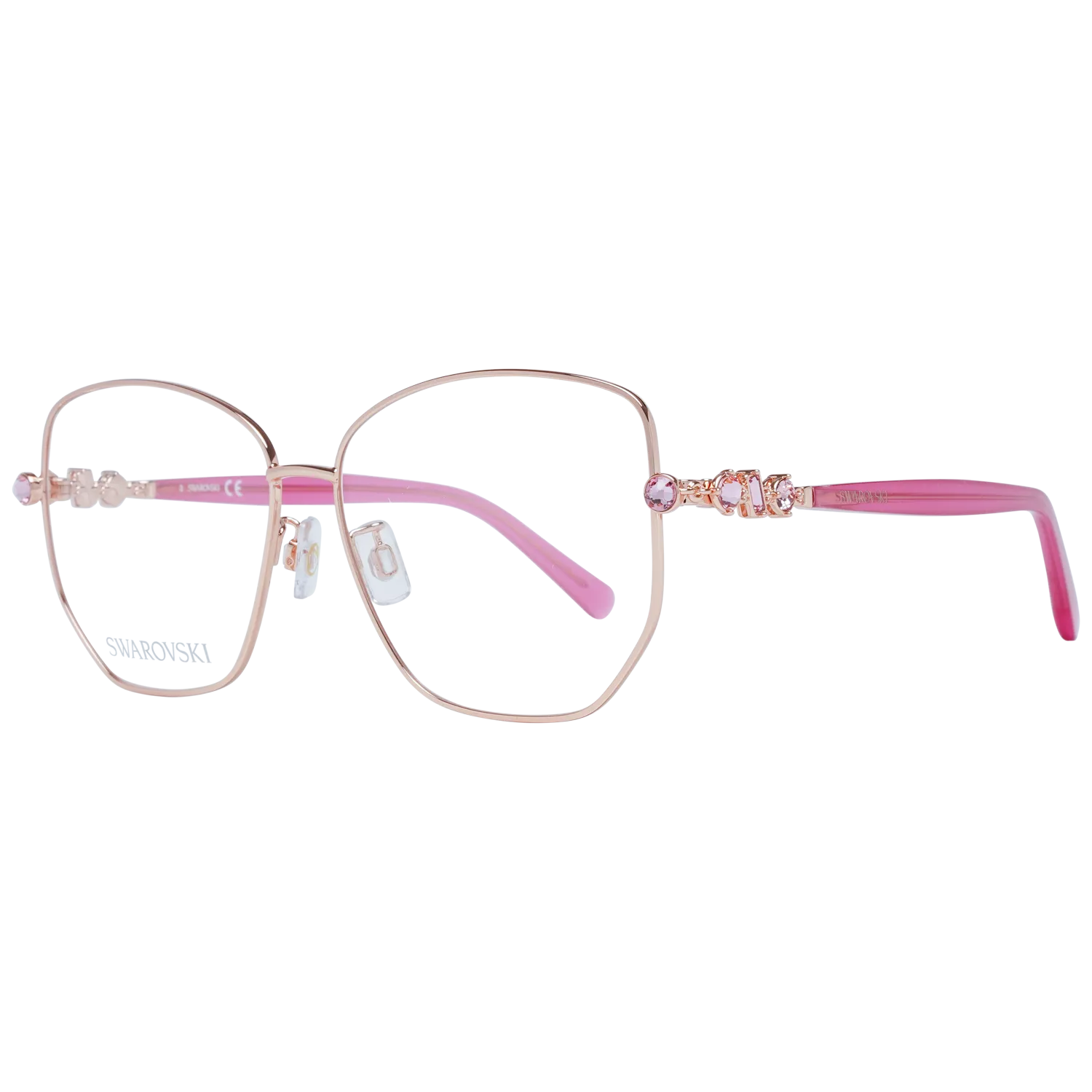 Swarovski Rose Gold Women Optical Frames