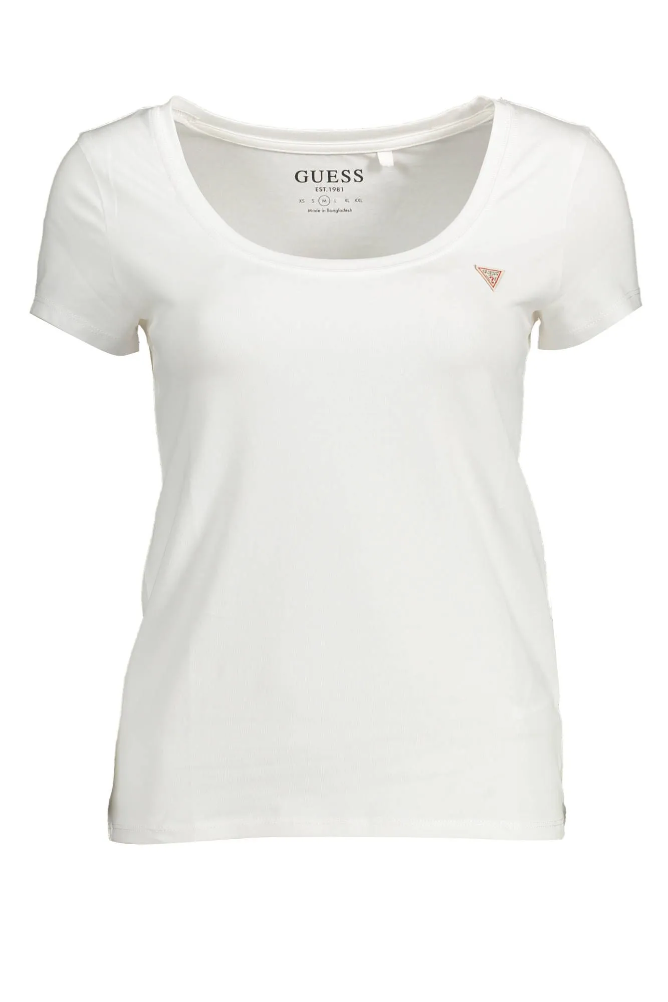 Guess Jeans White Organic Cotton Women T-Shirt