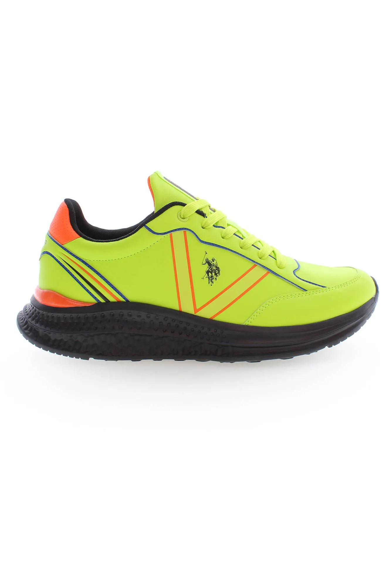 U.S. POLO ASSN. Yellow Polyester Men Sneaker