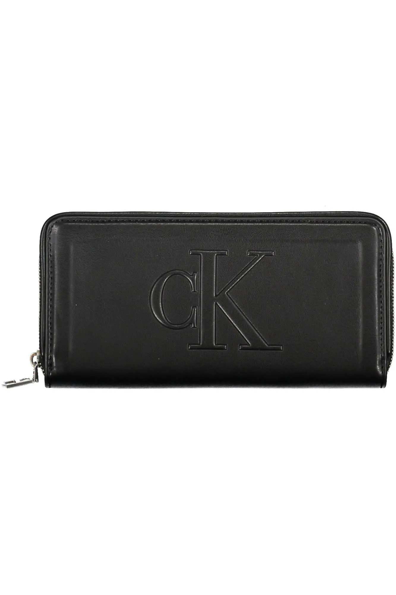 Calvin Klein Black Polyurethane Women Wallet