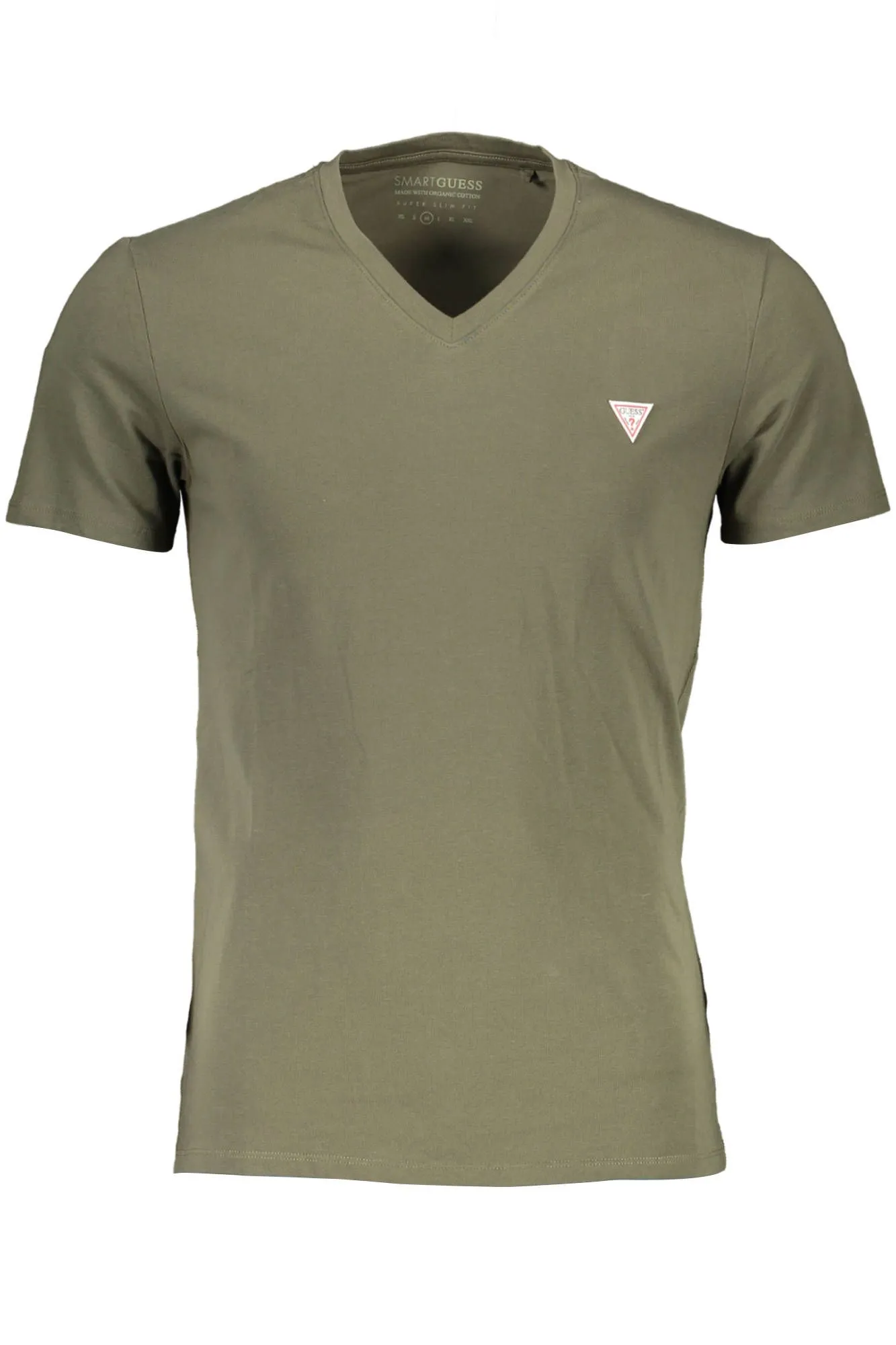 Guess Jeans Green Cotton Men T-Shirt