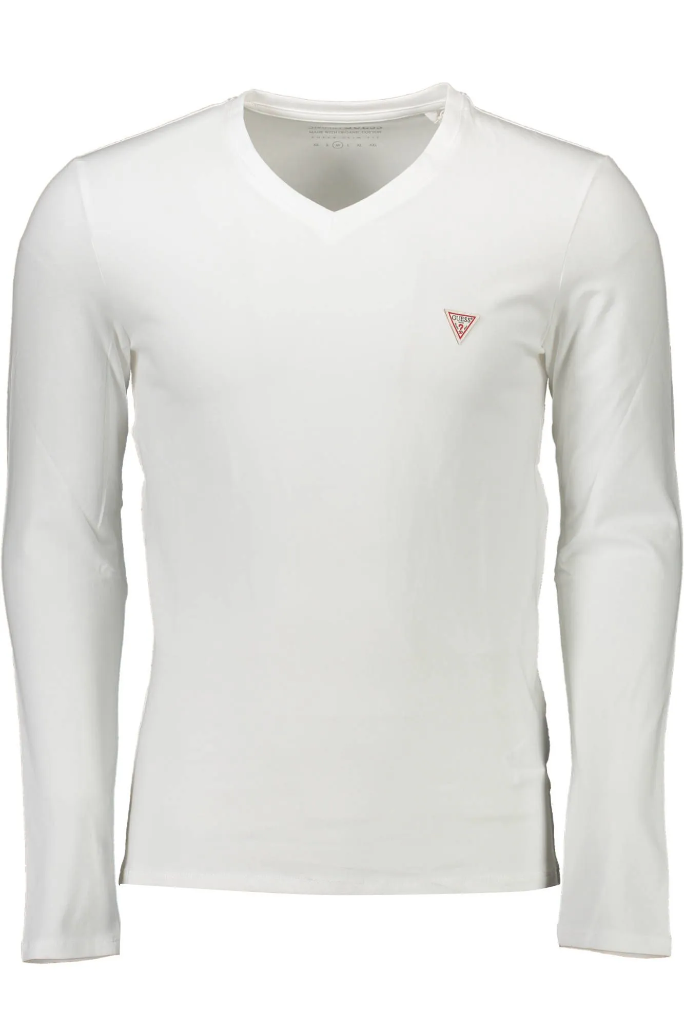 Guess Jeans White Cotton Men Shirt
