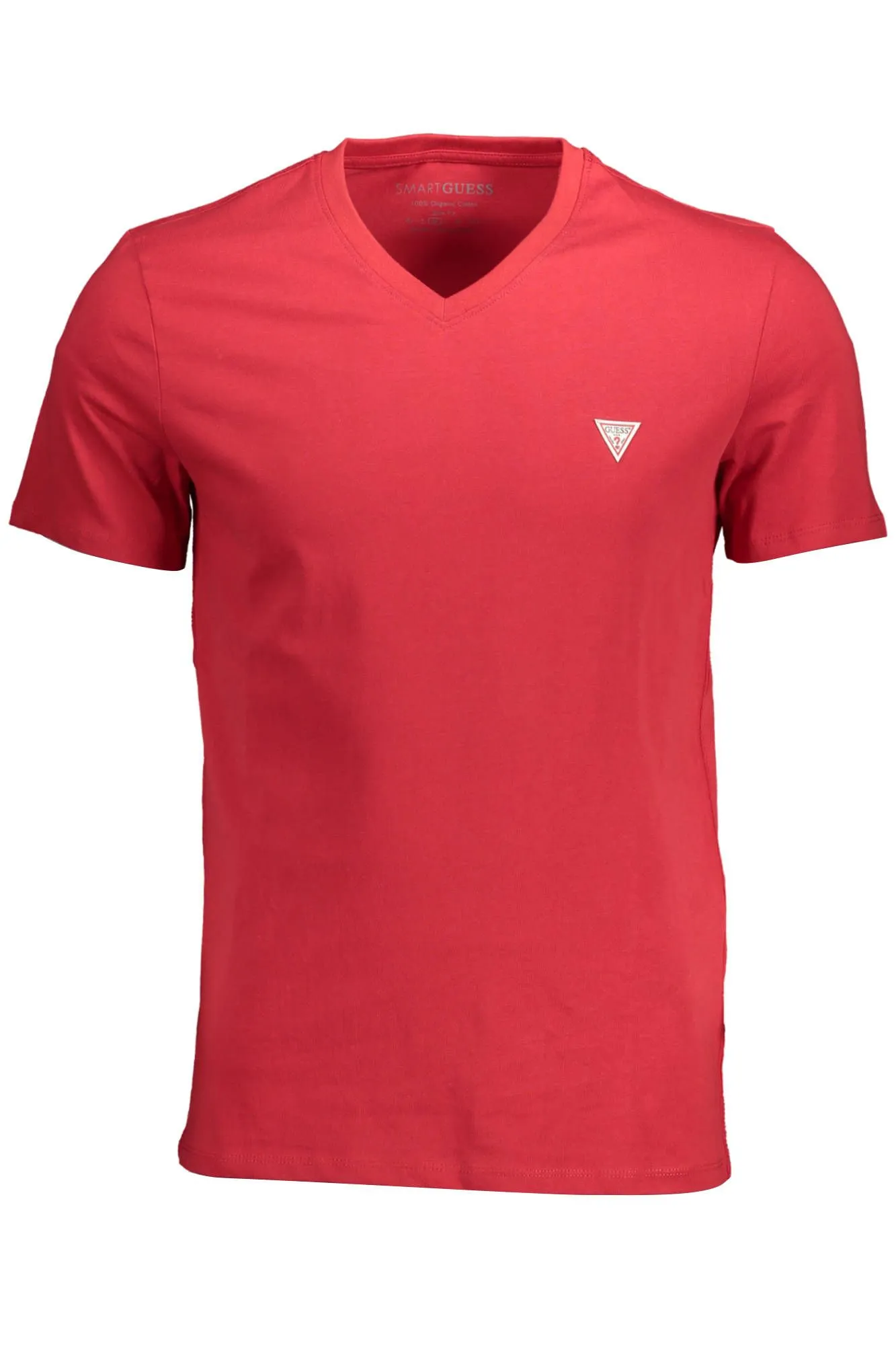Guess Jeans Red Cotton Men TShirt