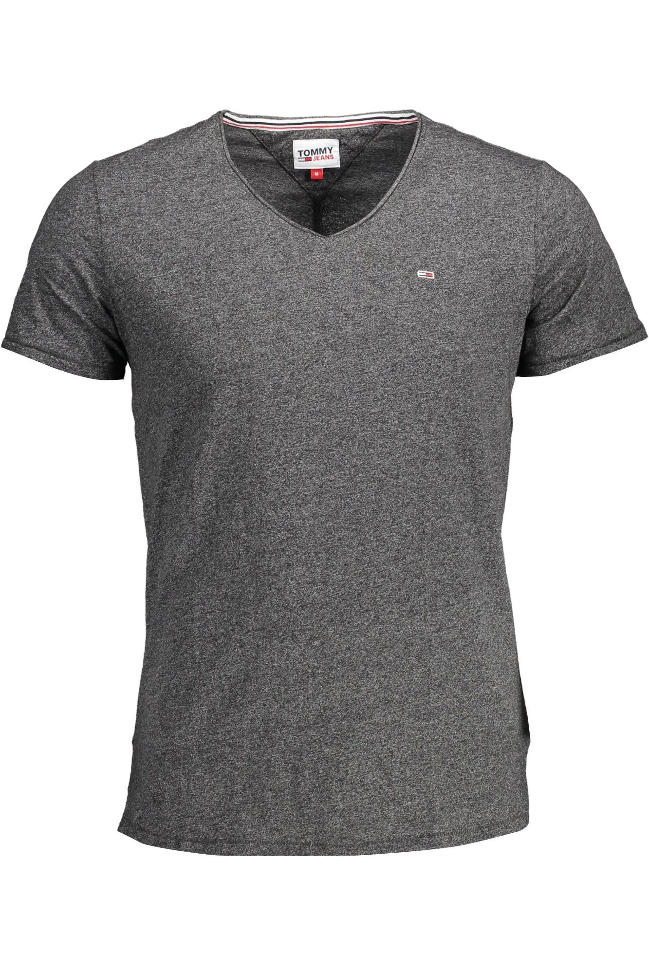 Tommy Hilfiger Black Cotton Men T-Shirt