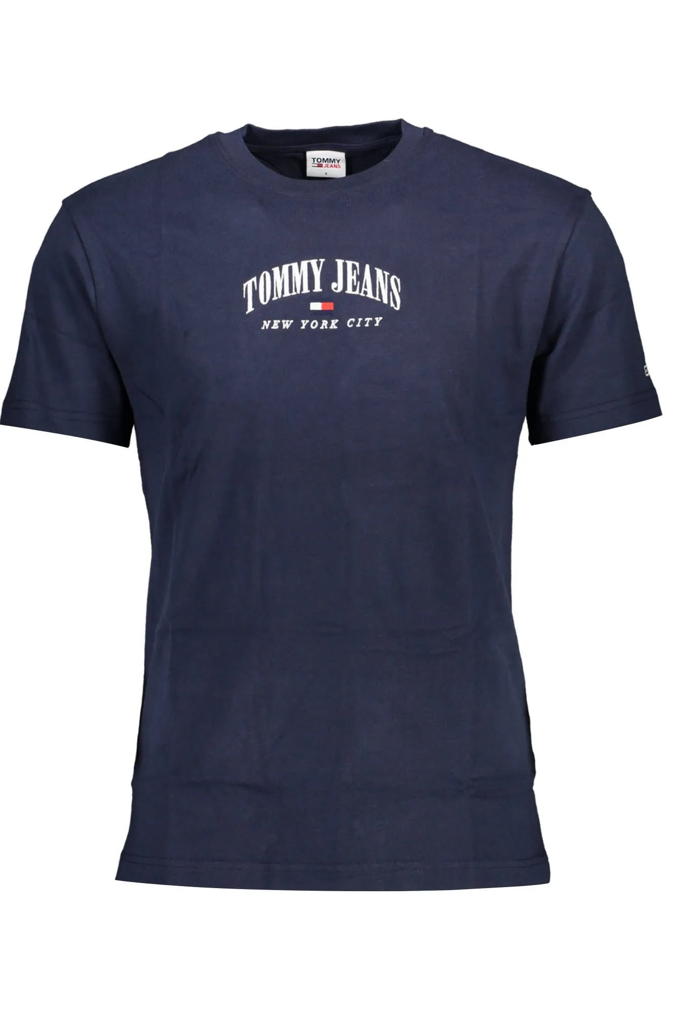 Tommy Hilfiger Blue Cotton Men T-Shirt