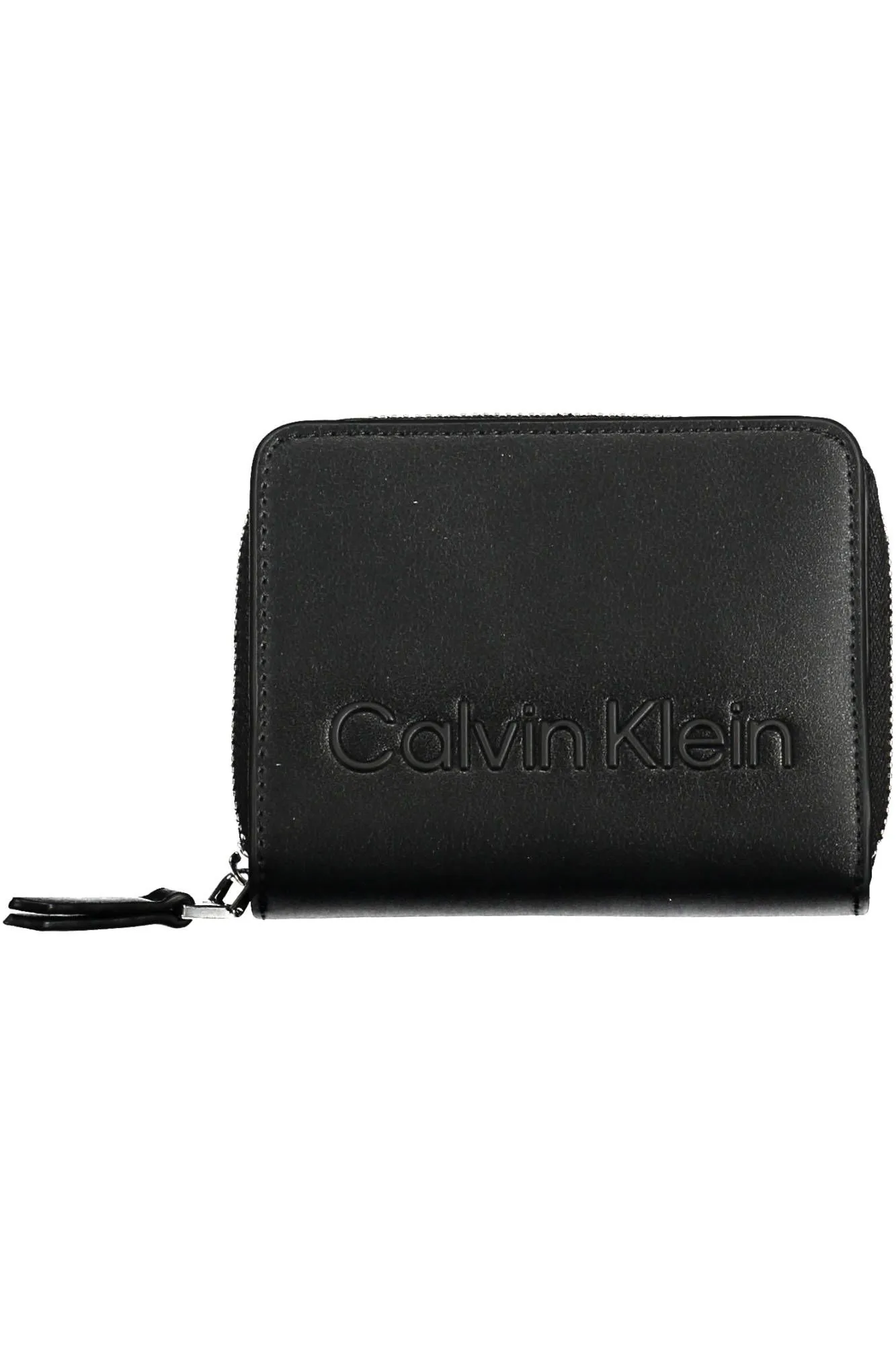 Calvin Klein Black Polyurethane Women Wallet