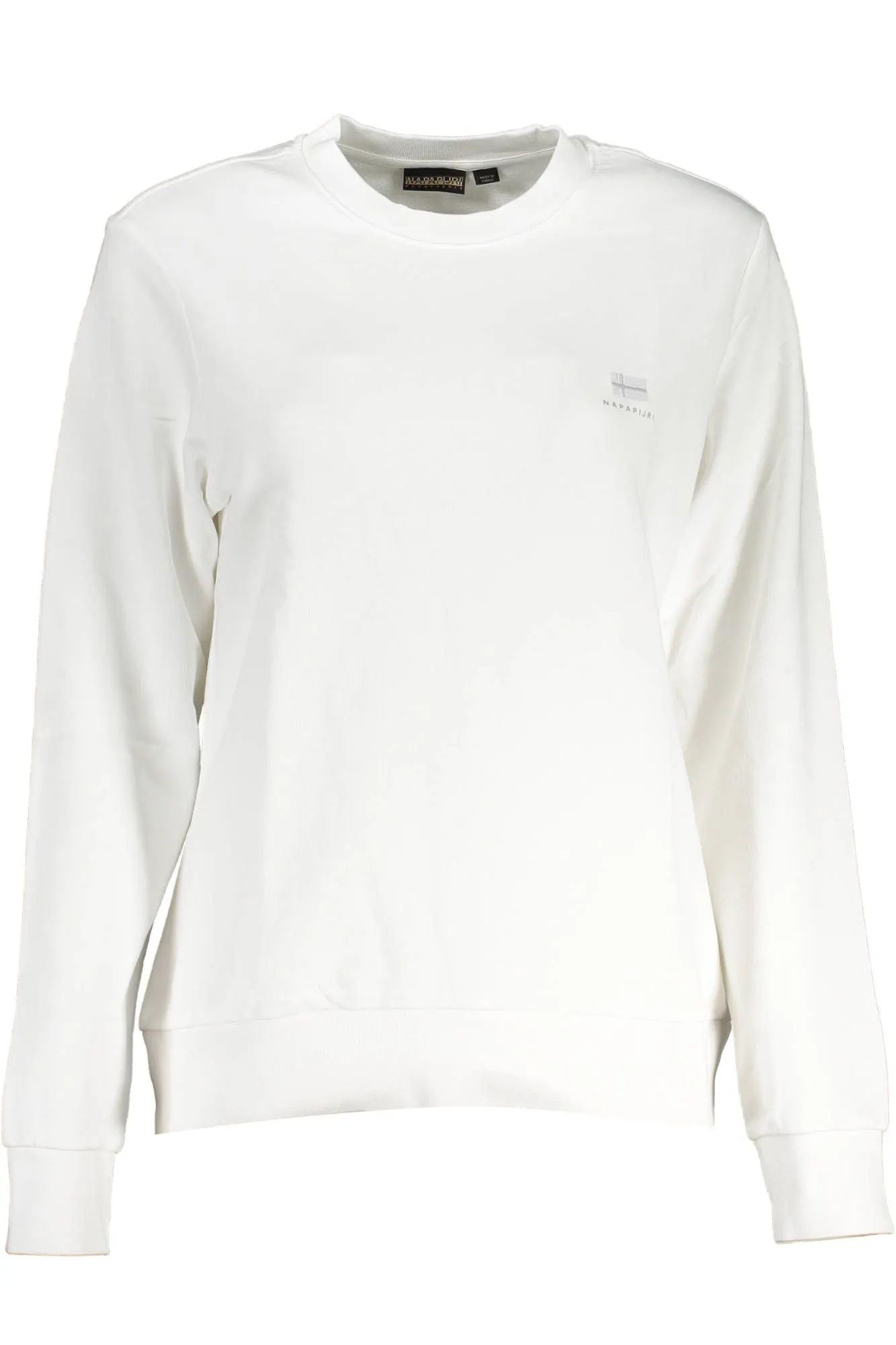 Napapijri White Cotton Women Sweater