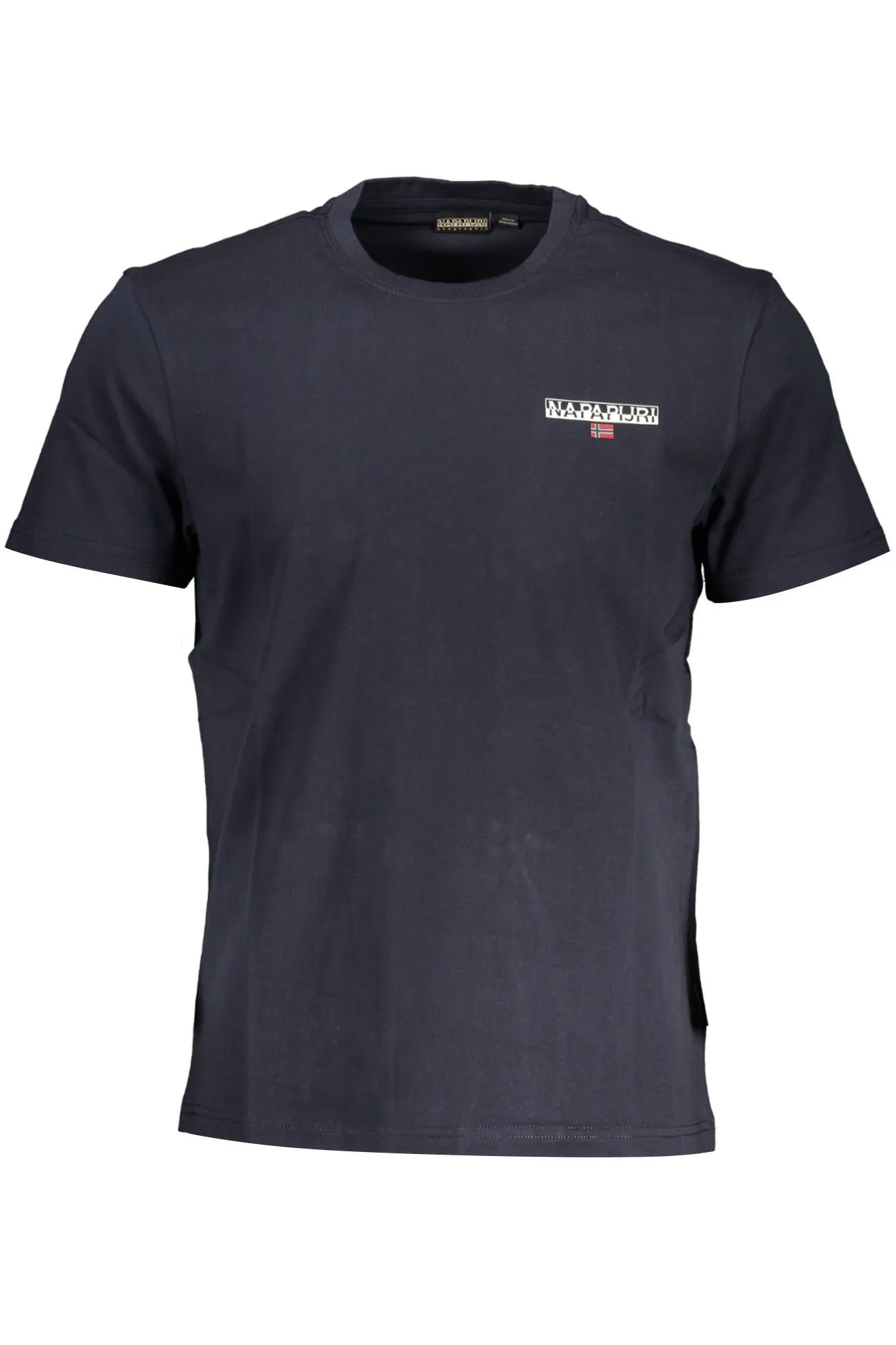 Napapijri Blue Cotton Men T-Shirt