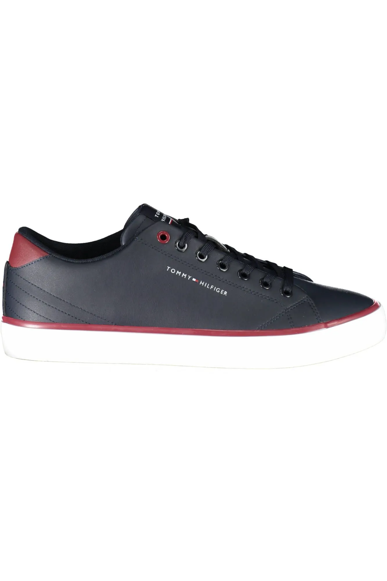 Tommy Hilfiger Blue Recycled Polyester Men Sneaker