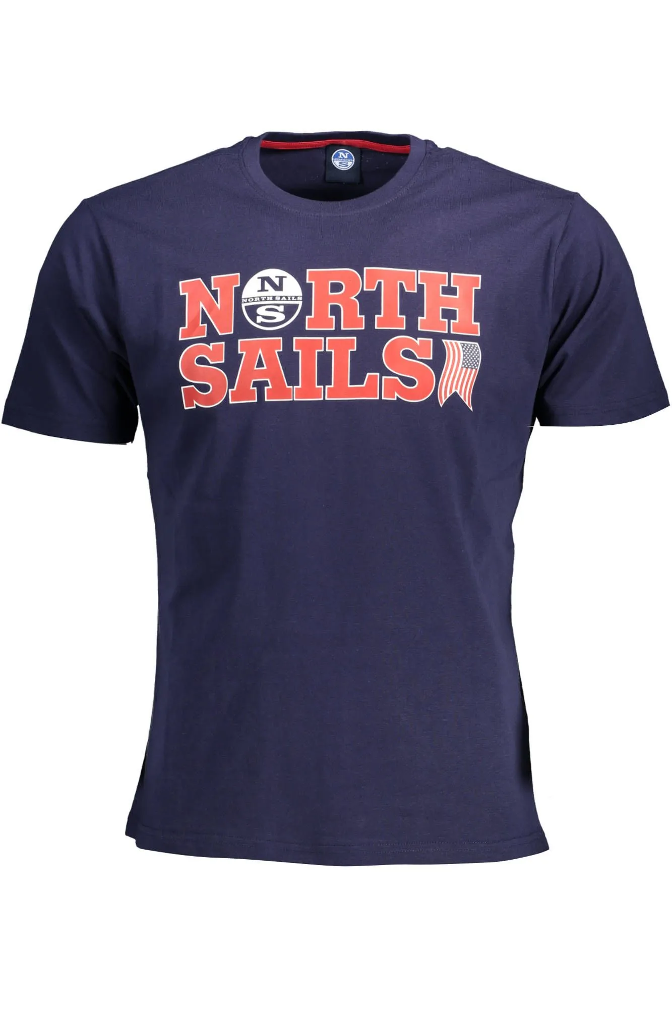 North Sails Blue Cotton Men TShirt
