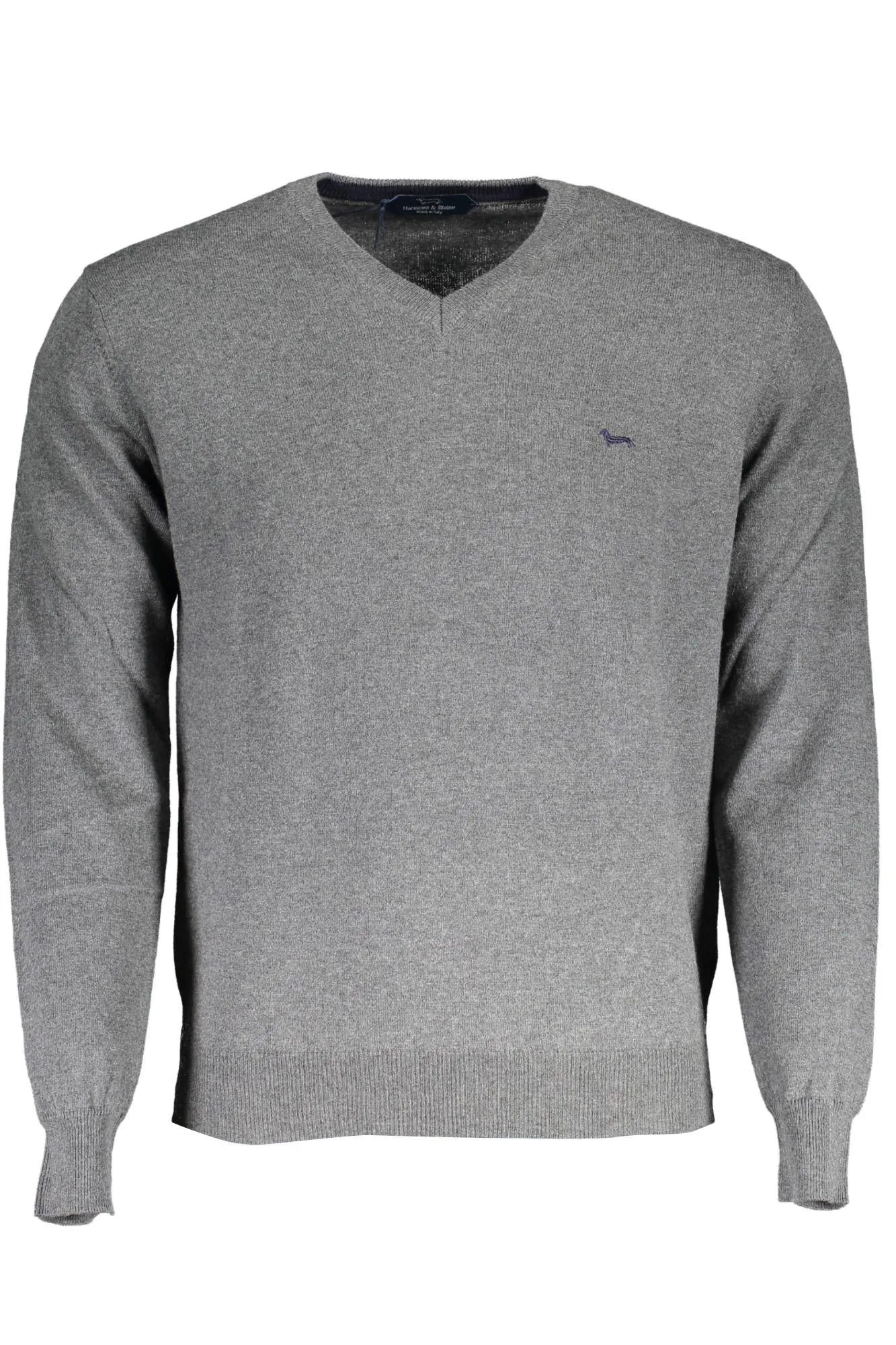 Harmont & Blaine Gray Cotton Men Sweater