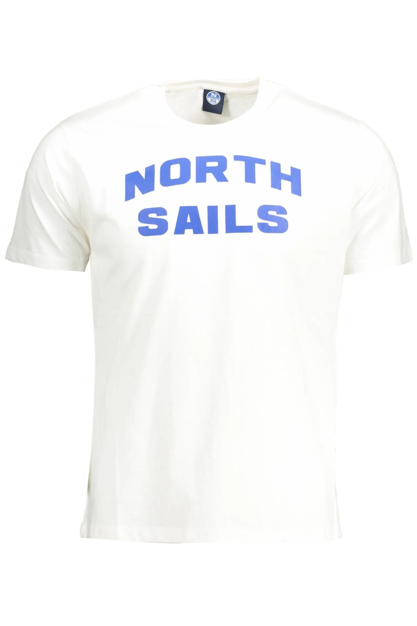 North Sails White Cotton Men T-Shirt