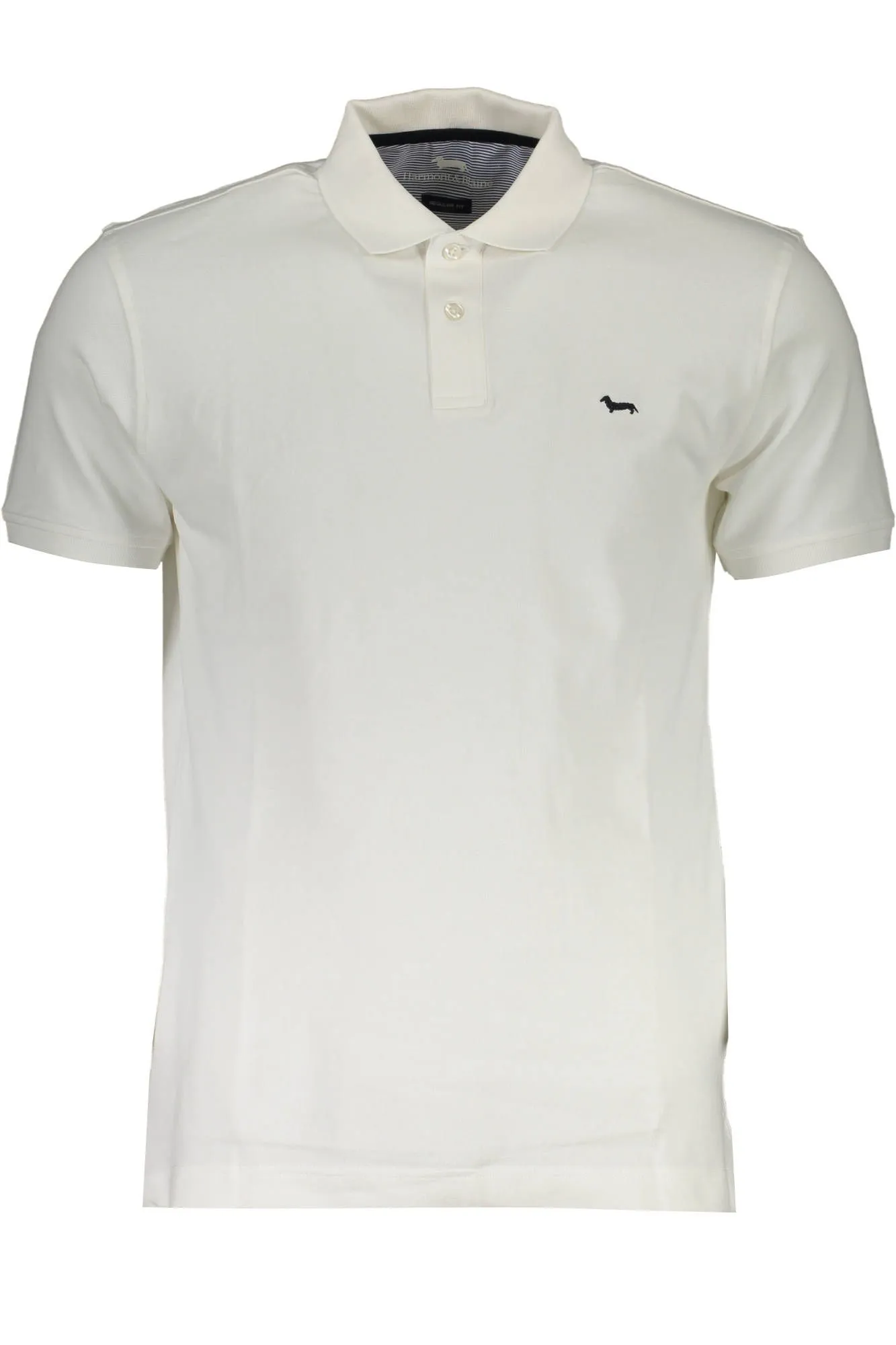 Harmont & Blaine White Cotton Men Polo Shirt