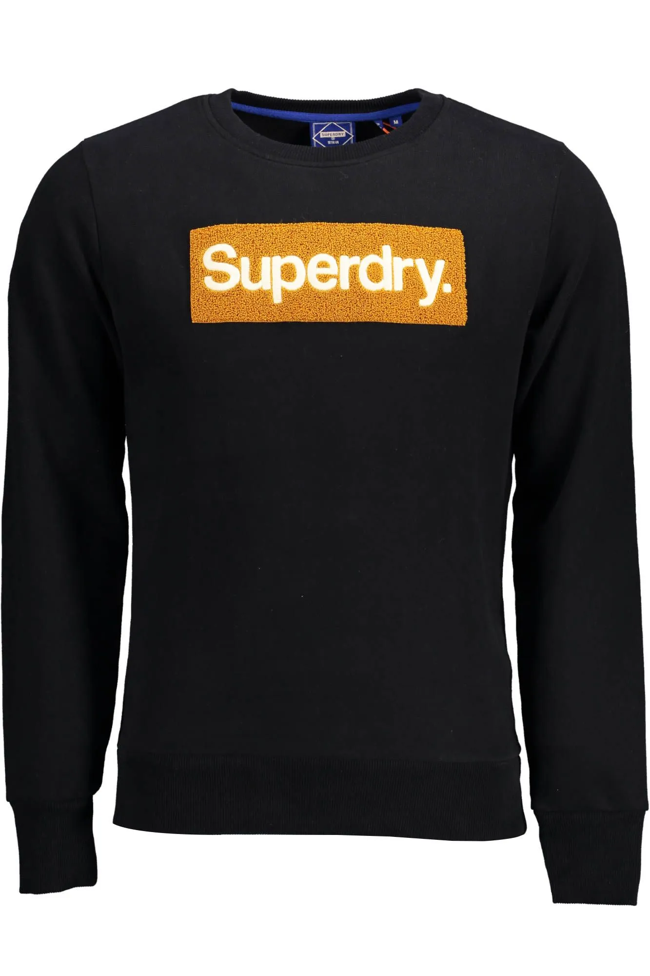 Superdry Black Cotton Men Sweater