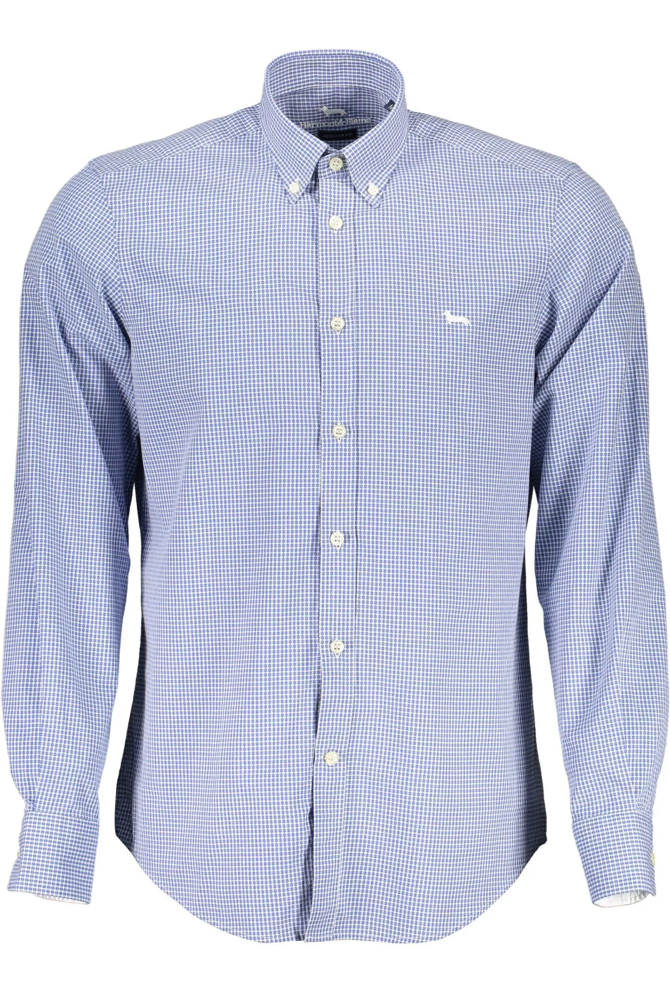 Harmont & Blaine Blue Cotton Men Shirt