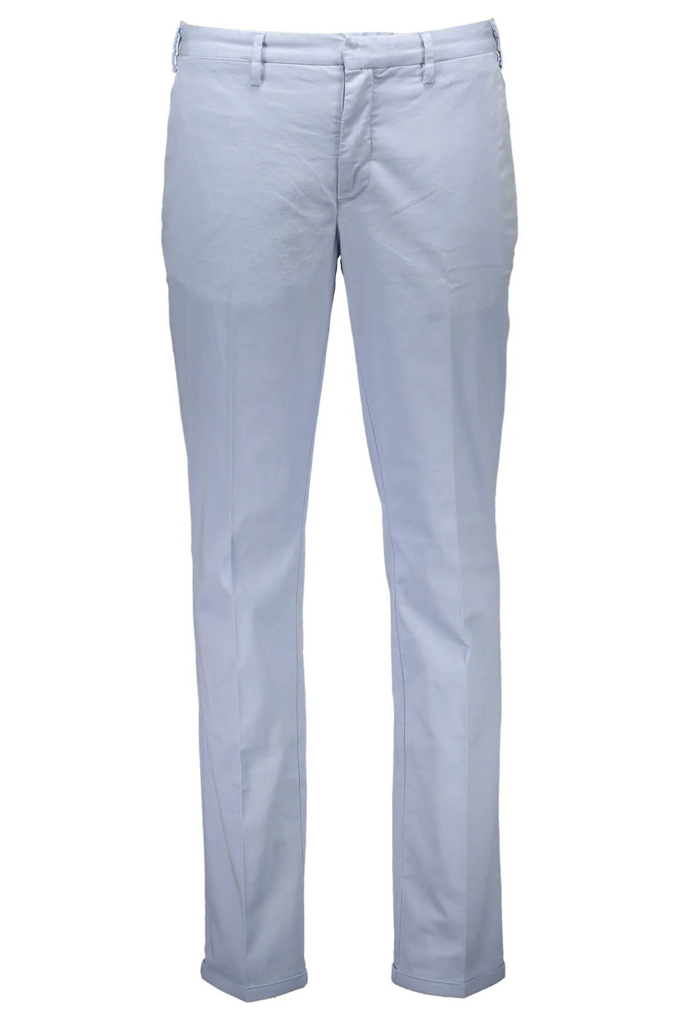 Gant Light Blue Cotton Men Pant
