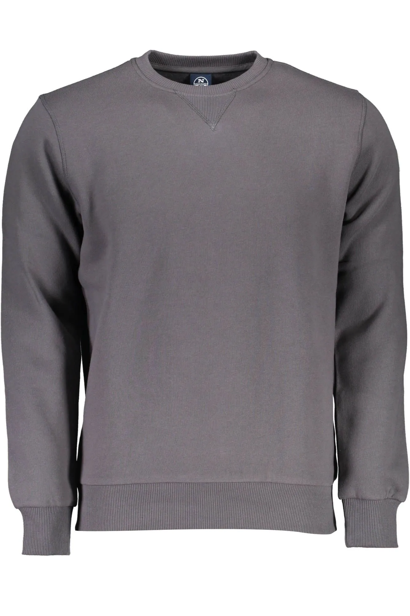 North Sails Men's Gray Cotton Men's Sweater