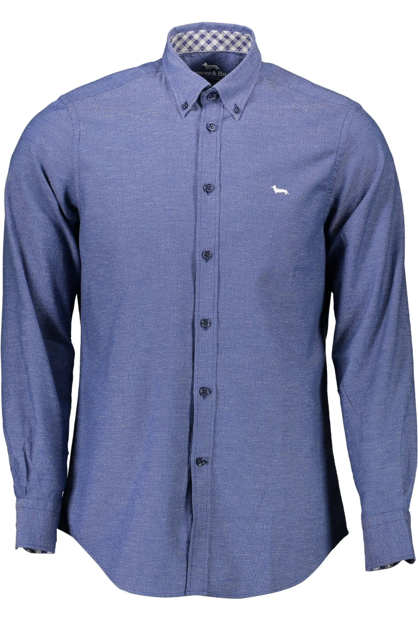 Harmont & Blaine Blue Cotton Men Shirt