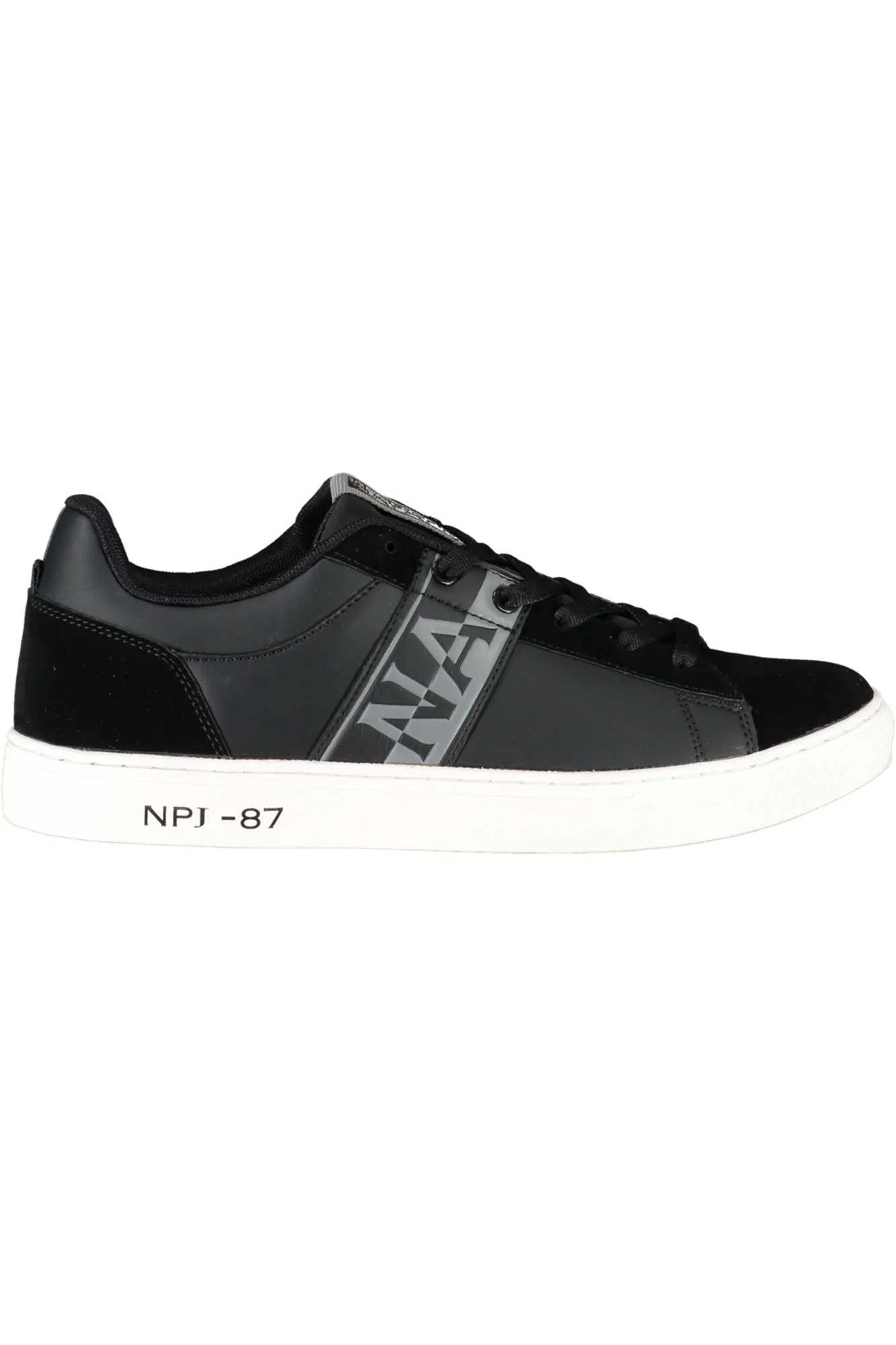 Napapijri Black Polyester Men Sneaker