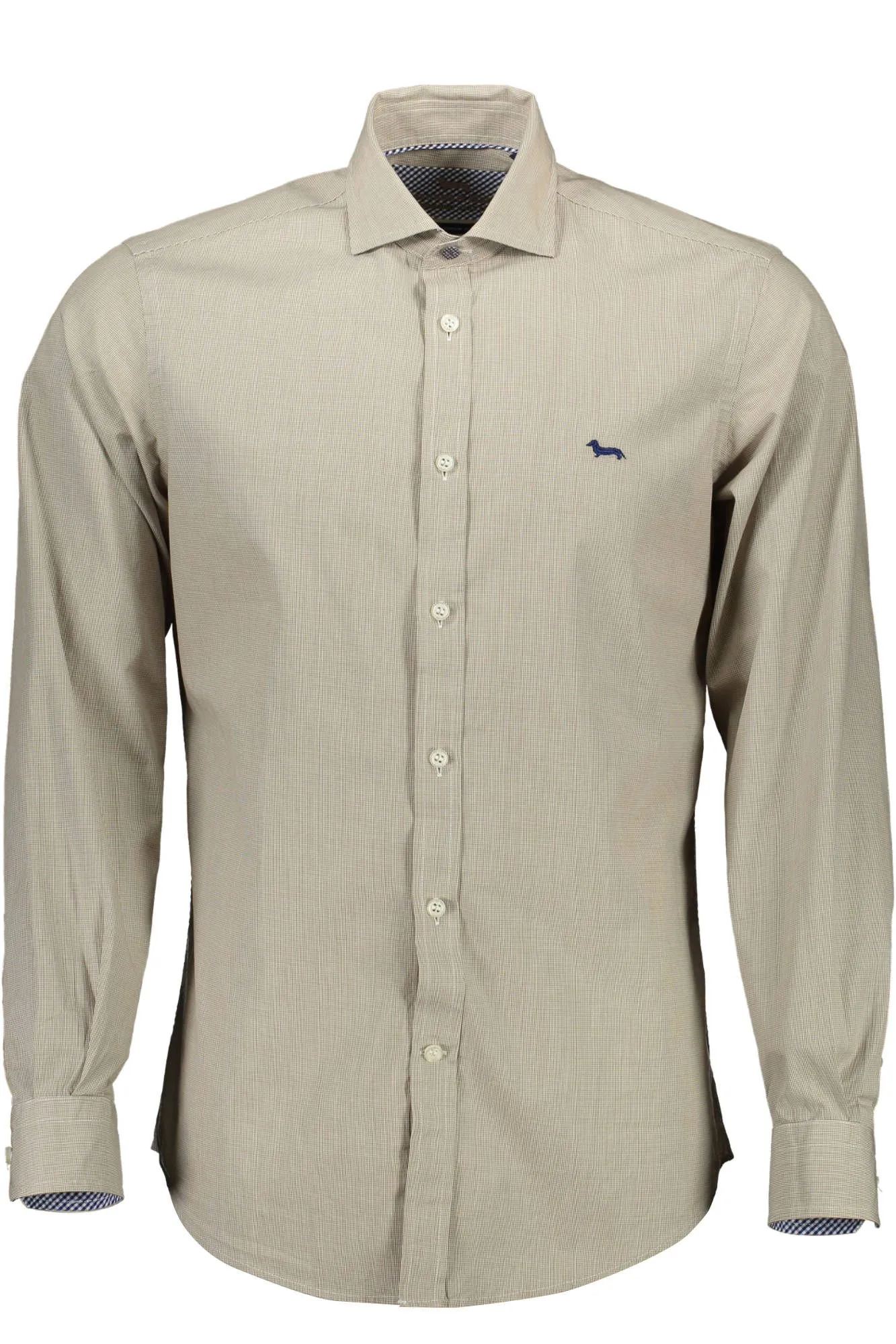 Harmont & Blaine Beige Cotton Men Shirt
