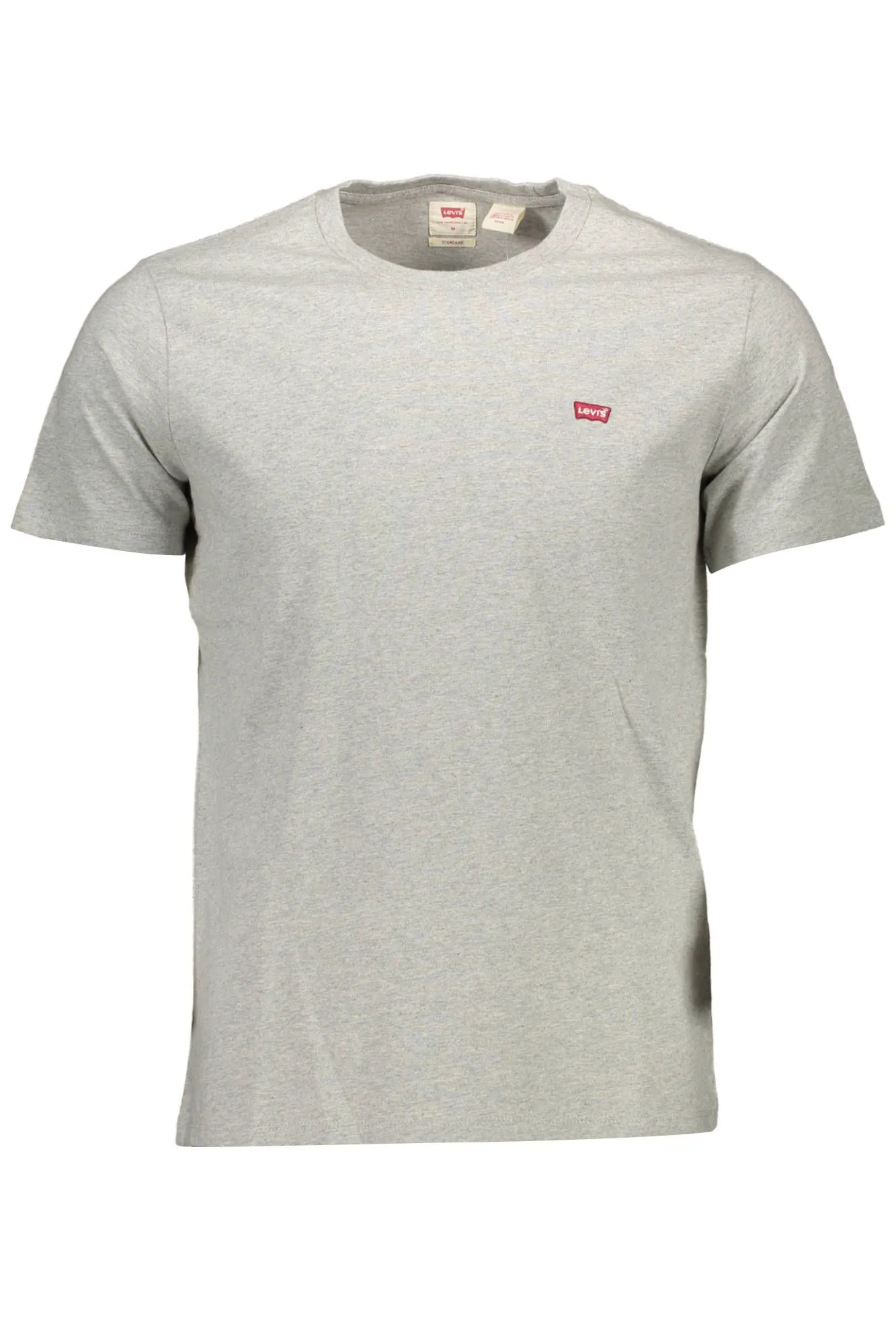 Levi's Gray Cotton Men T-Shirt