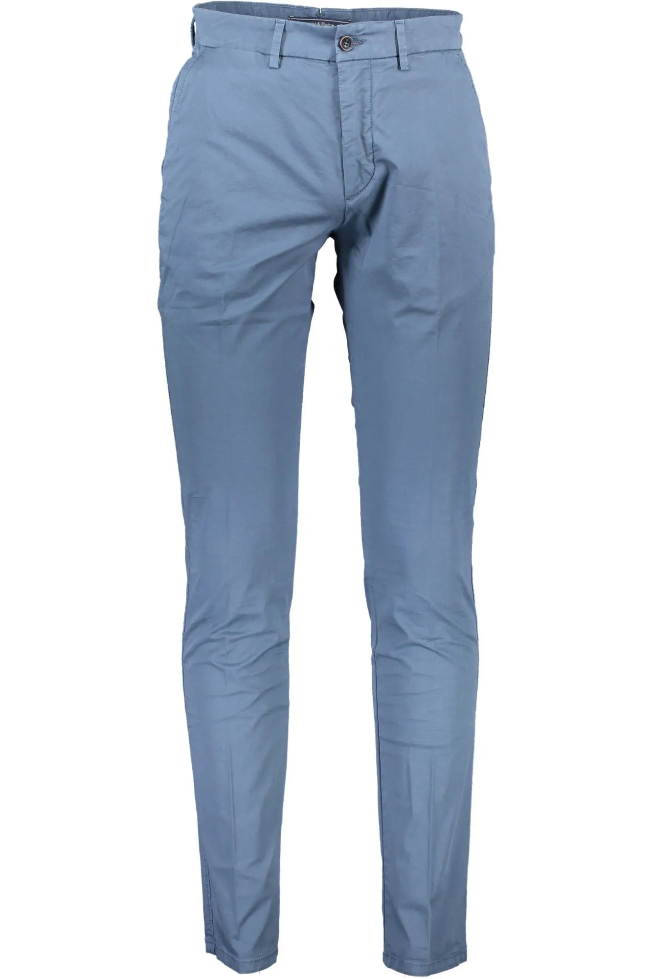 Harmont & Blaine Blue Cotton Men Trouser