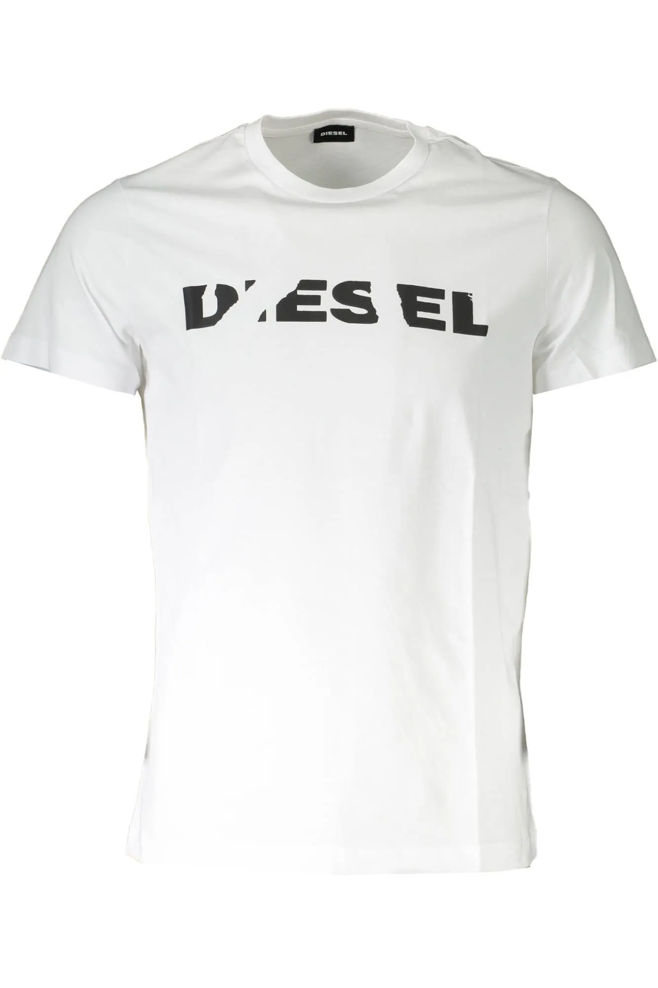 Diesel White Cotton Men T-Shirt