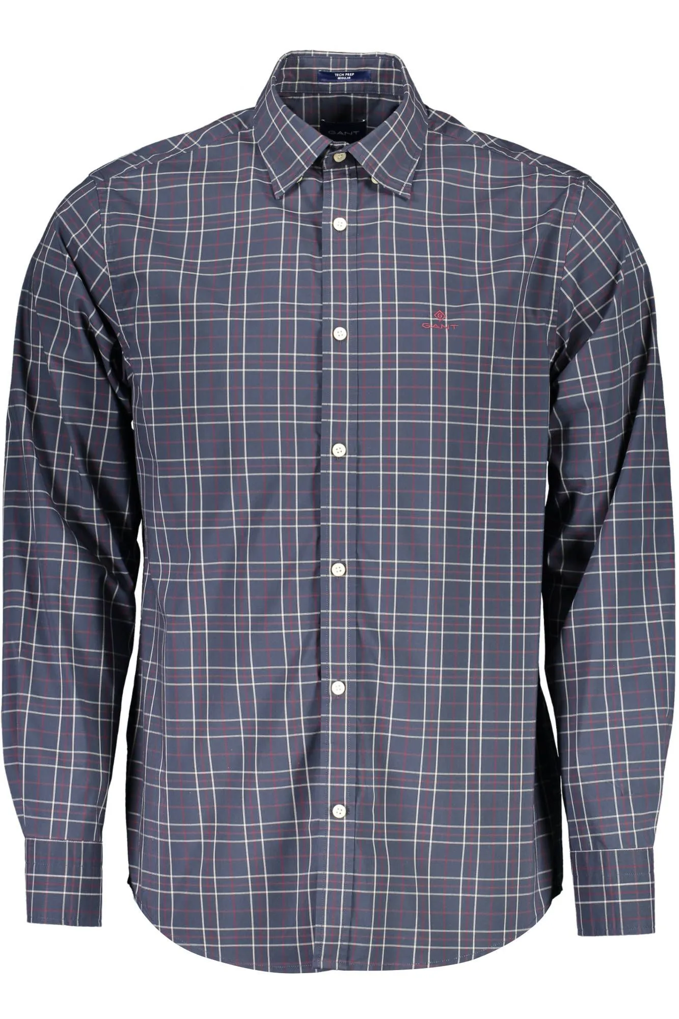 Gant Blue Cotton Men Shirt
