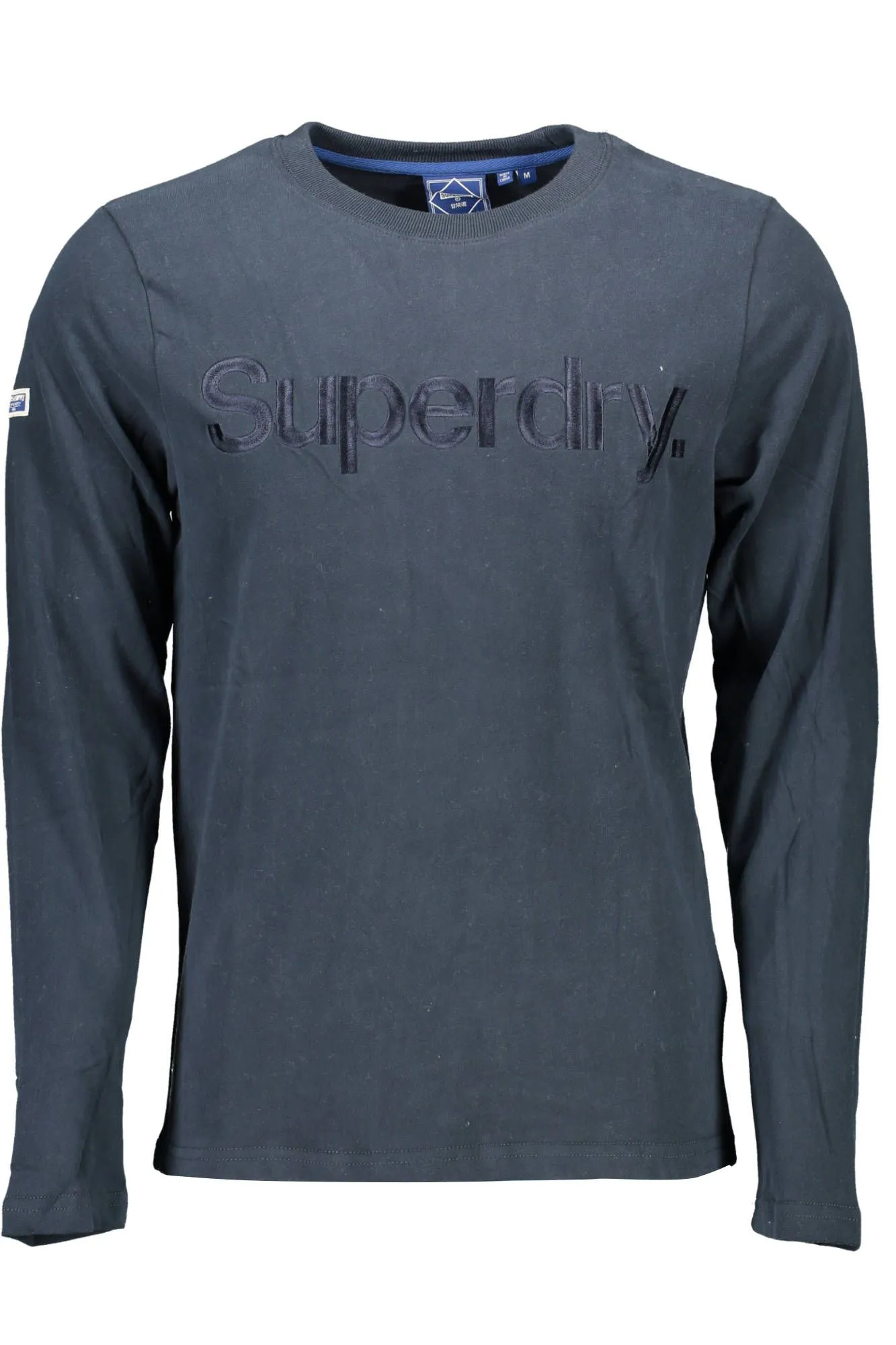 Superdry Blue Cotton Men T-Shirt