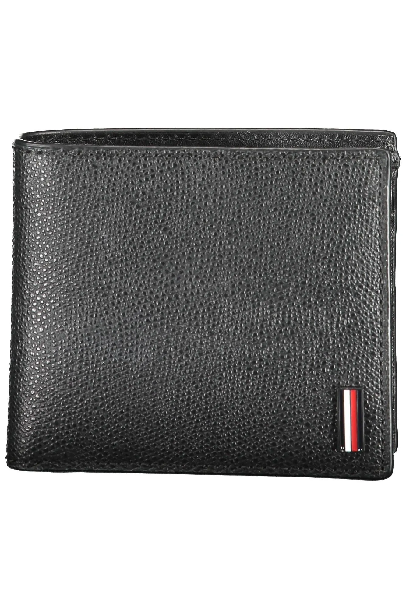 Tommy Hilfiger Black Leather Men Wallet