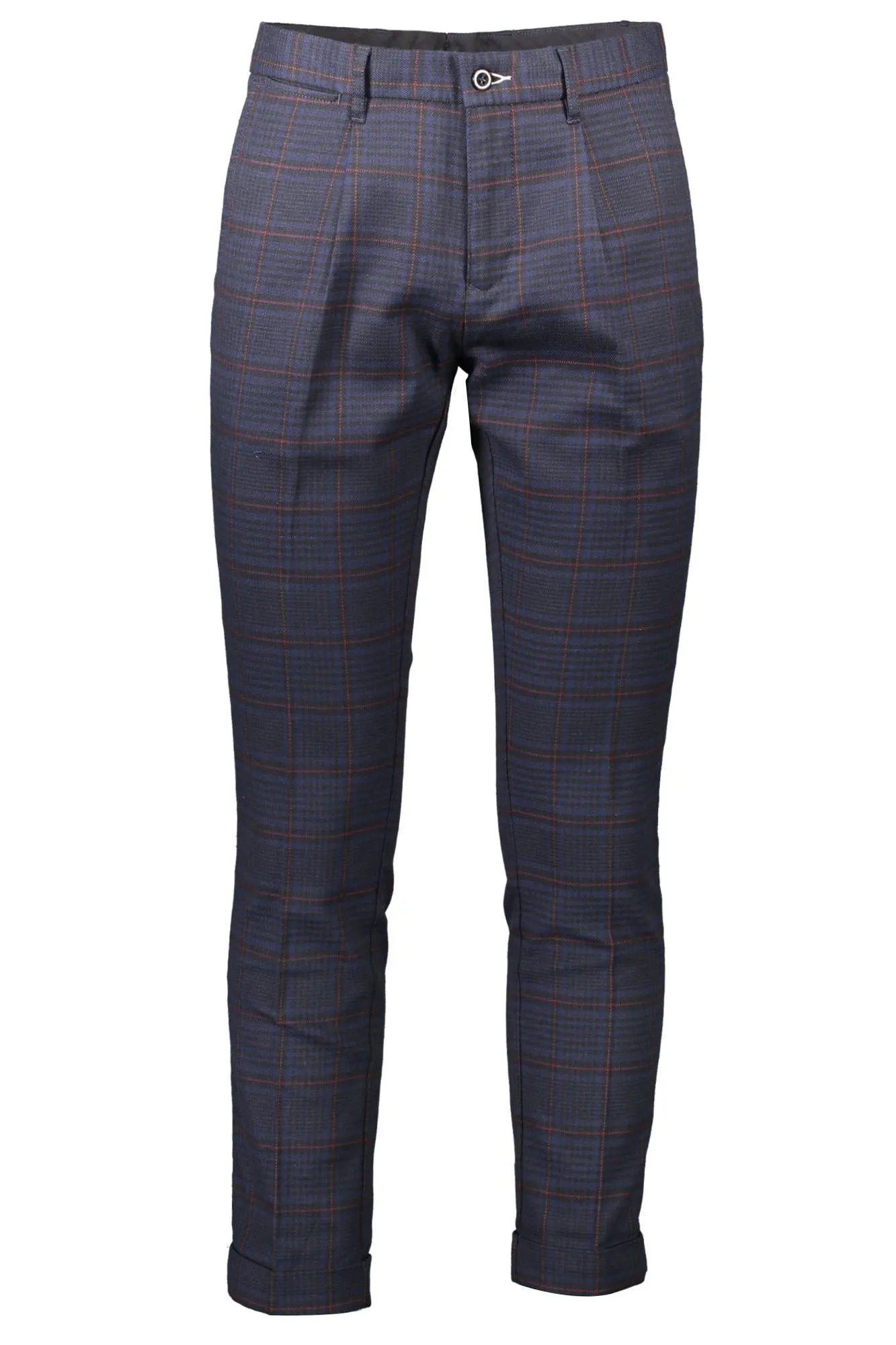 Gant Blue Cotton Men Trouser