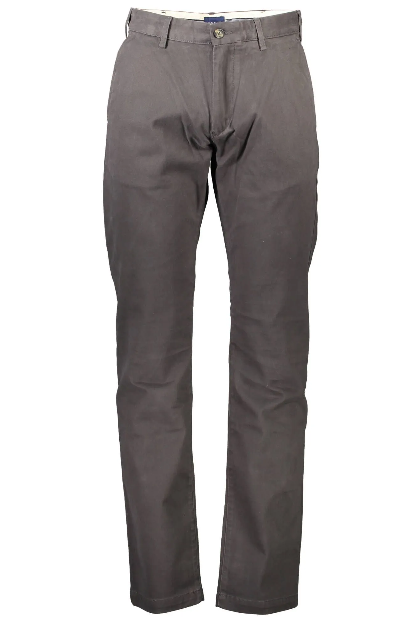 Gant Men's Gray Cotton Mens Trousers