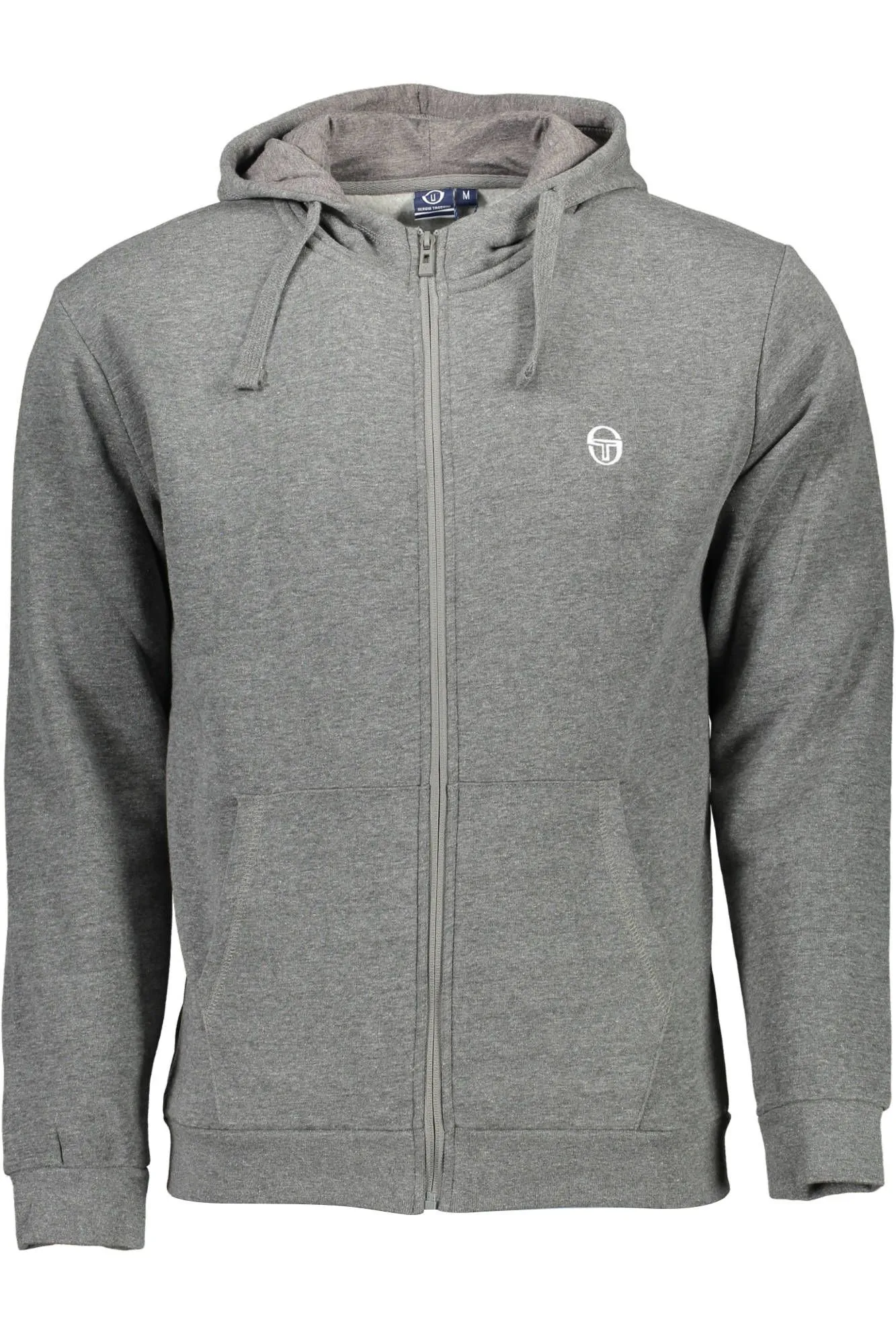 Sergio Tacchini Gray Cotton Men Sweater