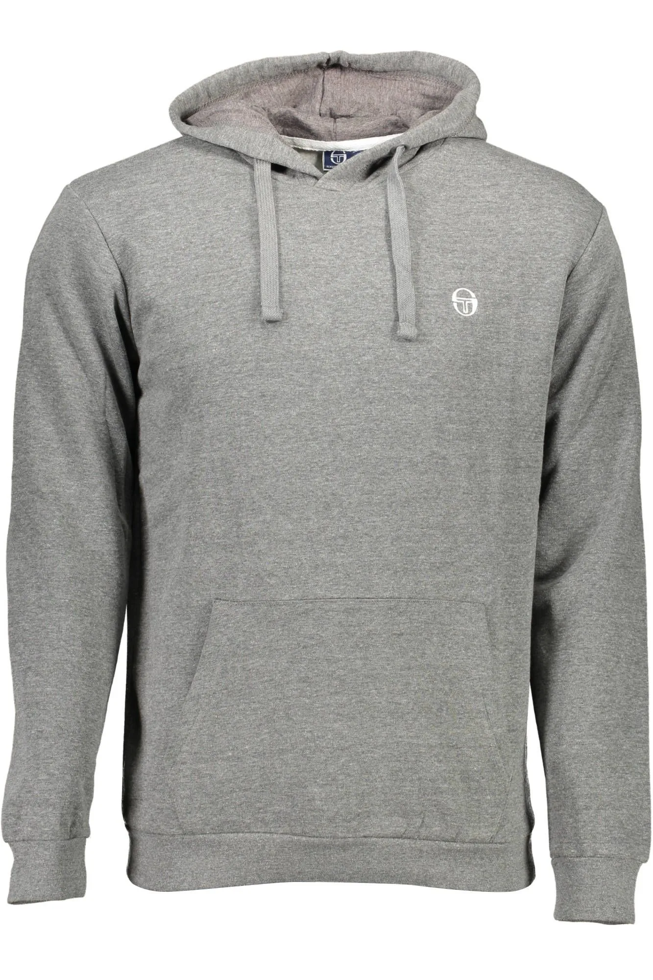 Sergio Tacchini Gray Cotton Men Sweater