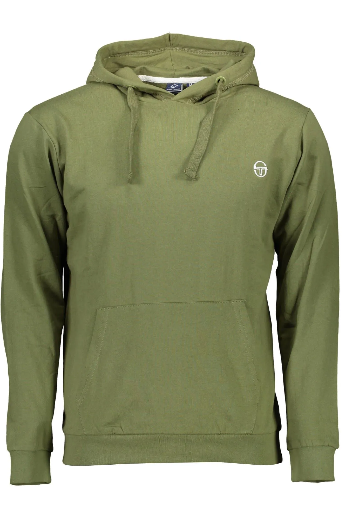 Sergio Tacchini Green Cotton Men Sweater
