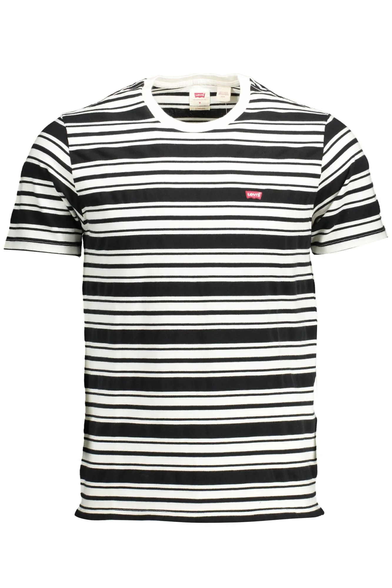 Levi's White Cotton Men T-Shirt