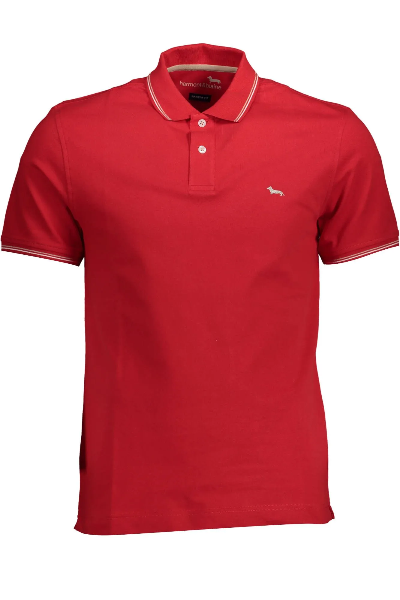 Harmont & Blaine Pink Cotton Men Polo Shirt