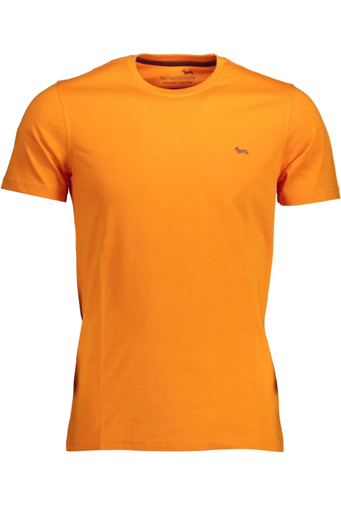 Harmont & Blaine Orange Cotton Men TShirt