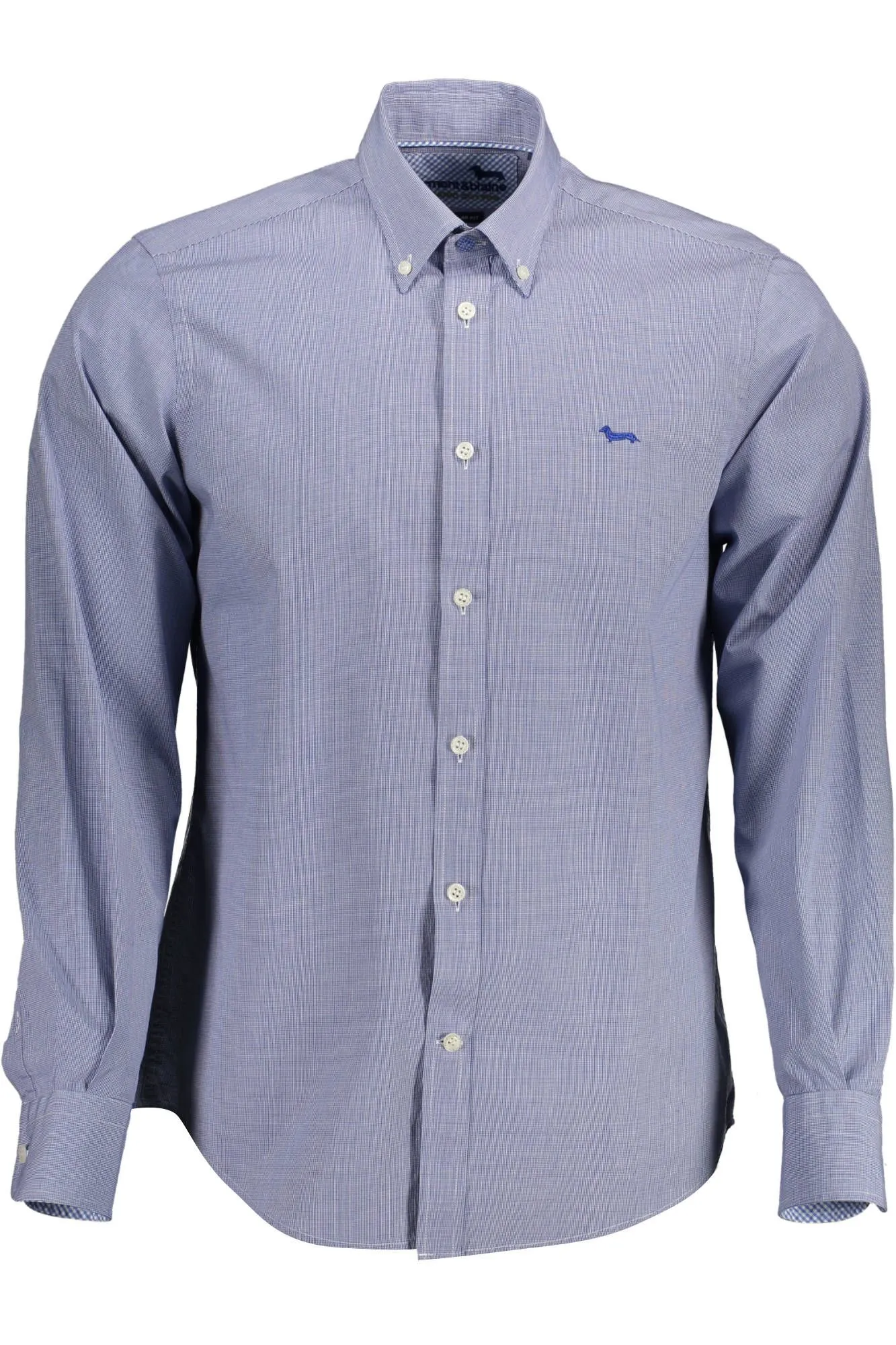 Harmont & Blaine Blue Cotton Men Shirt