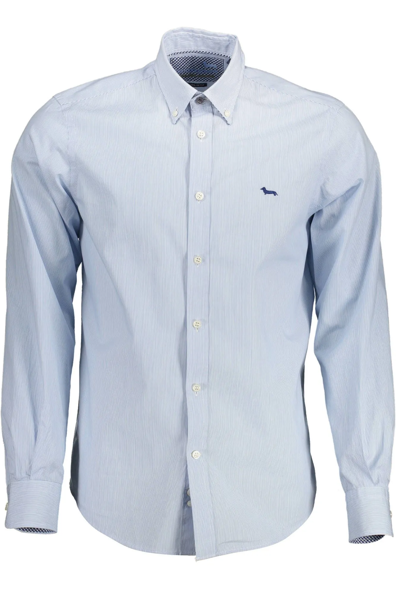 Harmont & Blaine Light Blue Cotton Men Shirt