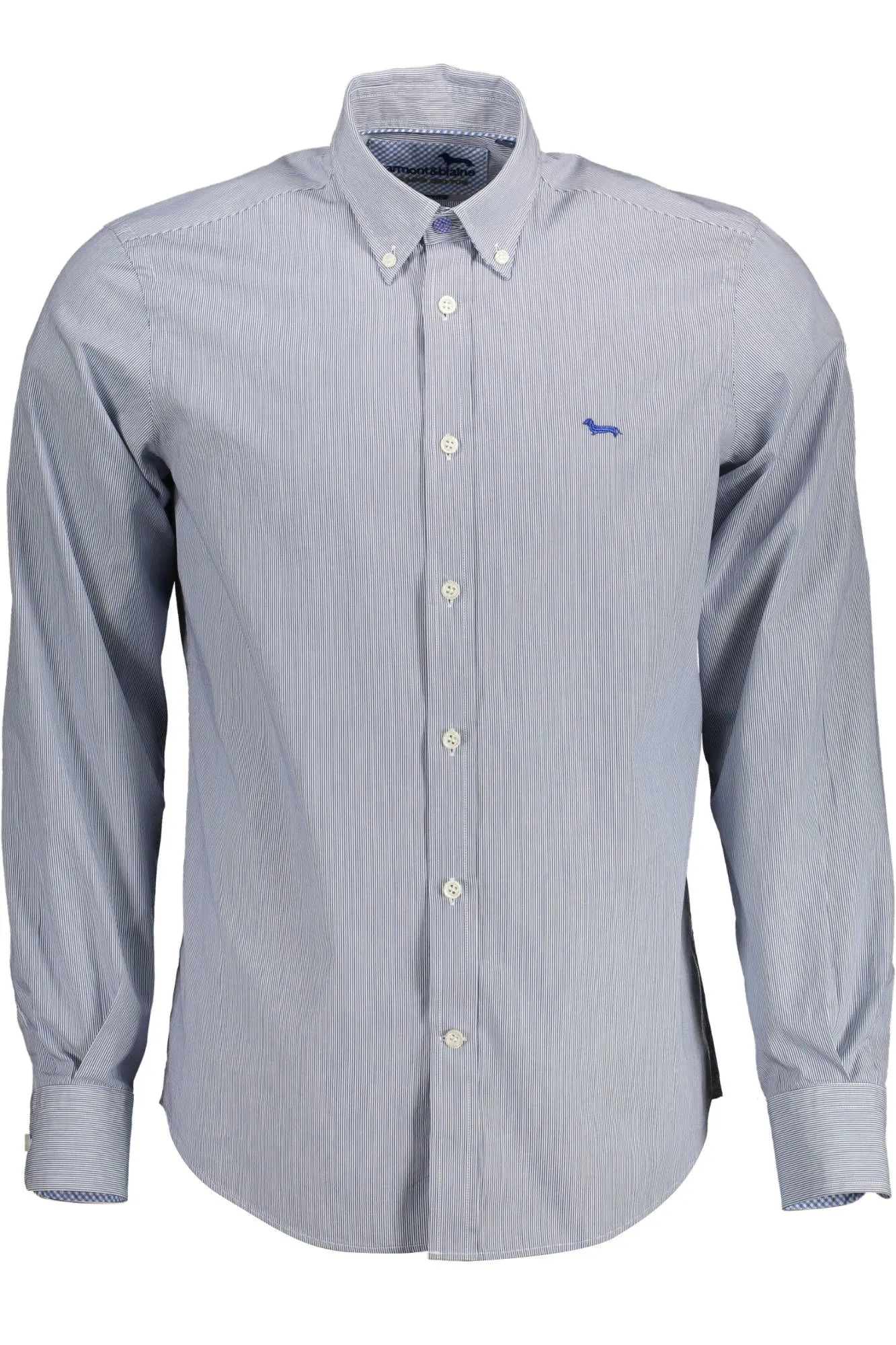 Harmont & Blaine Blue Cotton Men Shirt