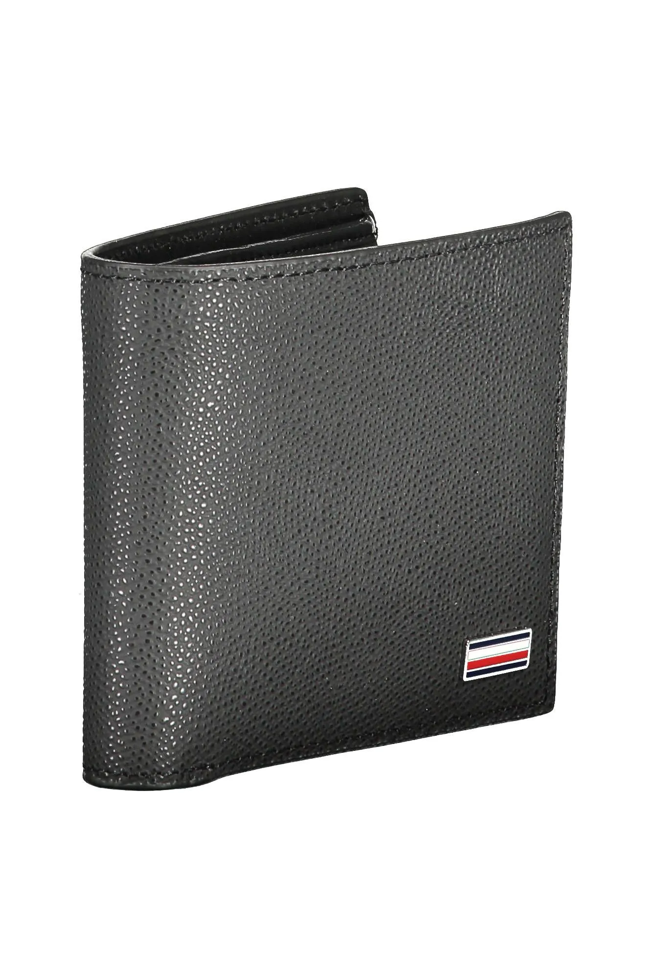 Tommy Hilfiger Black Leather Men Wallet
